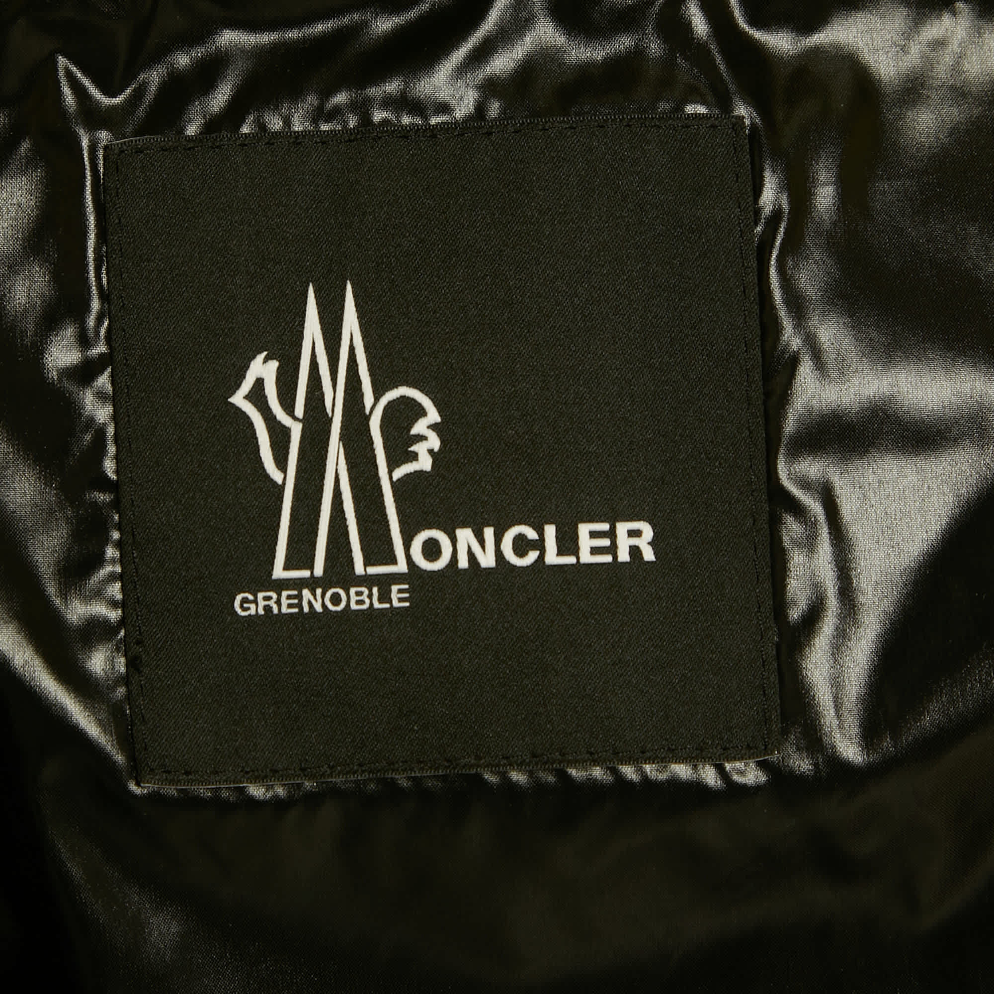 Moncler Grenoble Yellow Nylon Down Ski Jacket