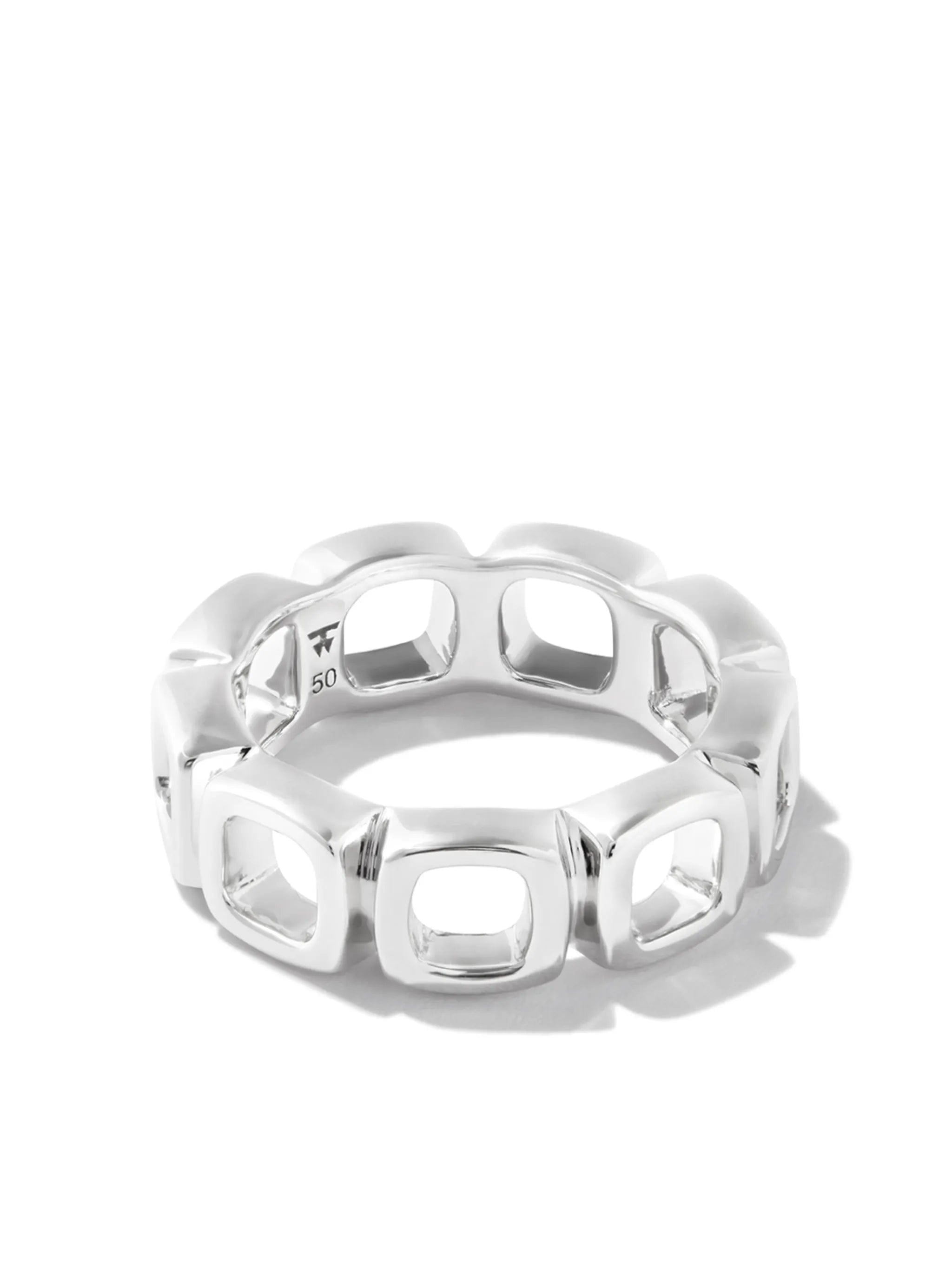 Tom Wood cut - out link eternity ring