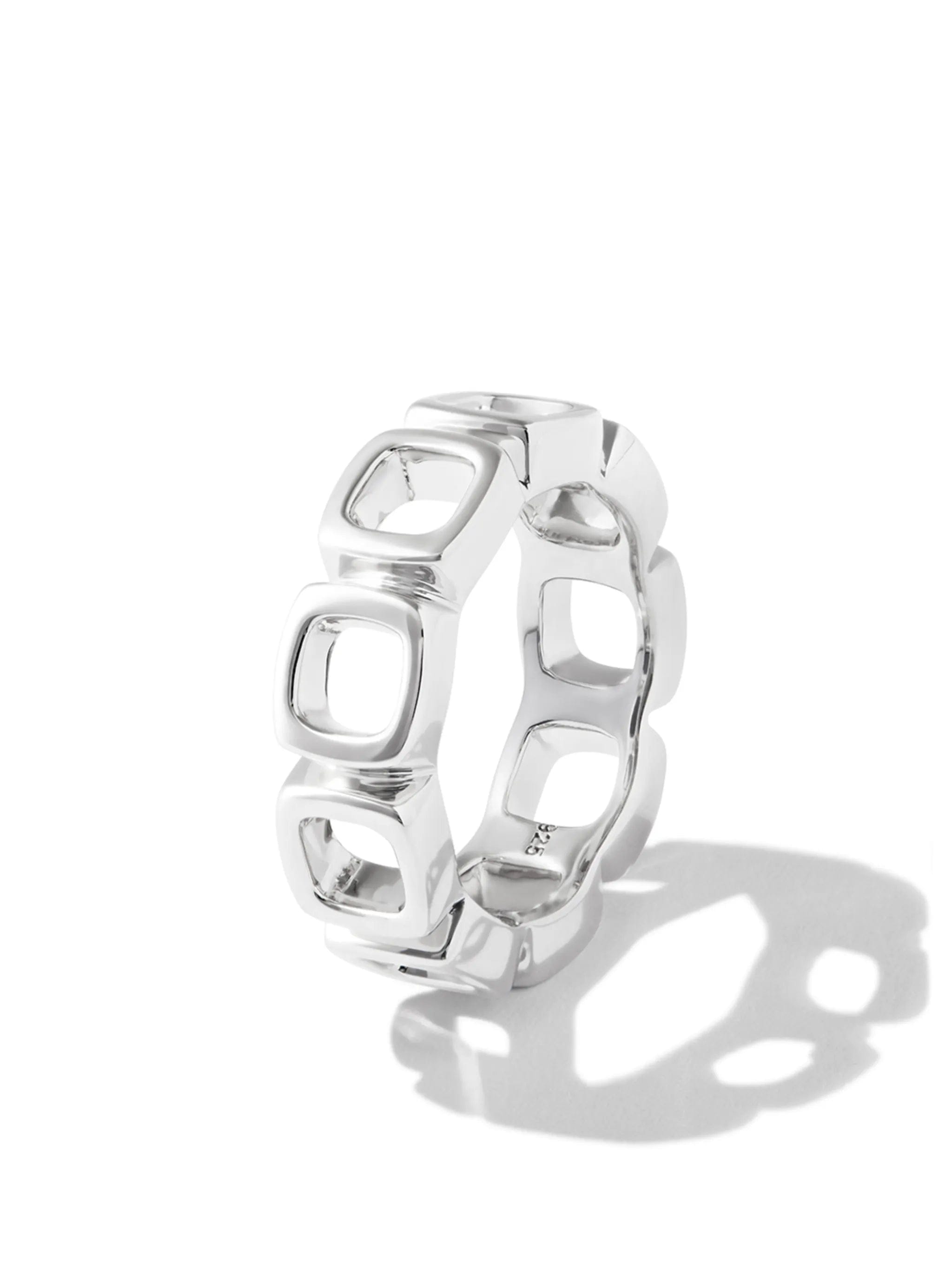 Tom Wood cut - out link eternity ring