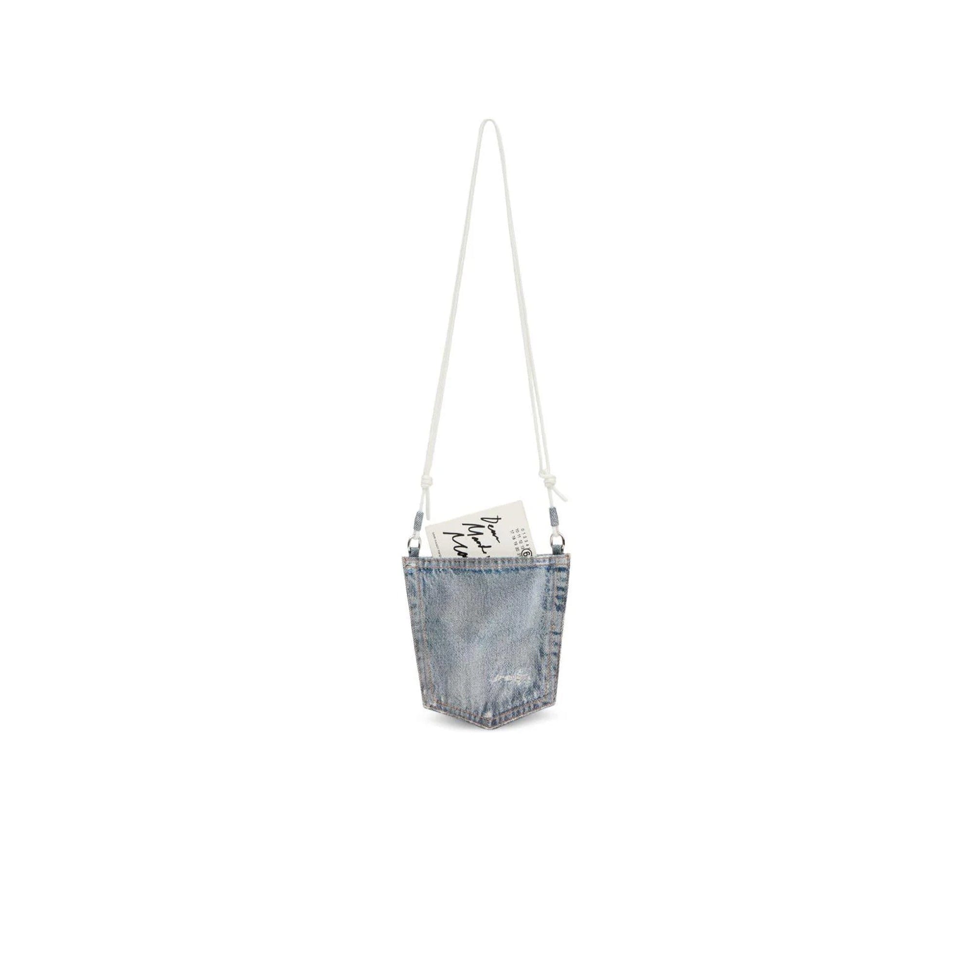 MM6 Maison Margiela Denim Pocket Bag