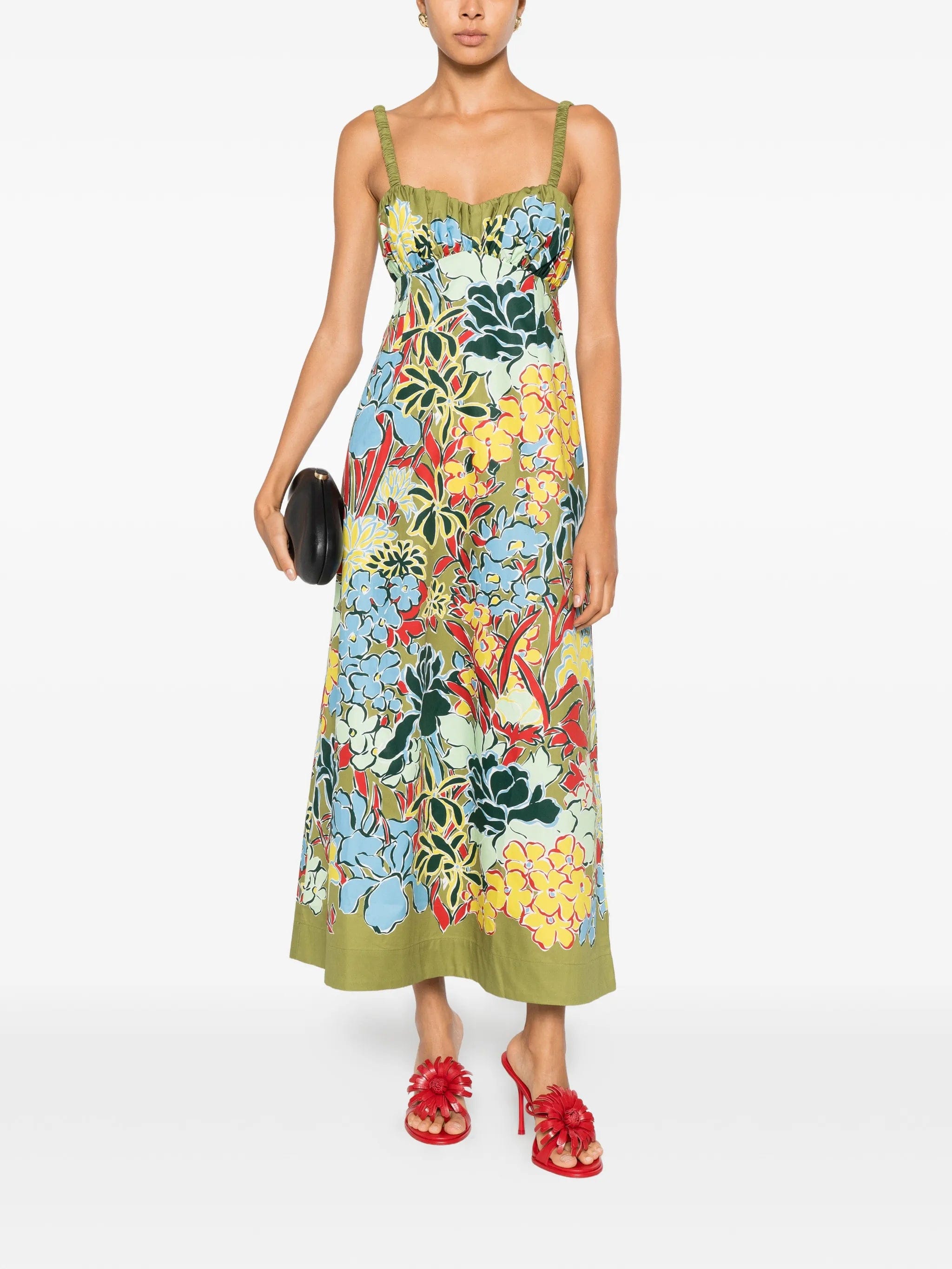 Alemais Solstice floral - print midi dress