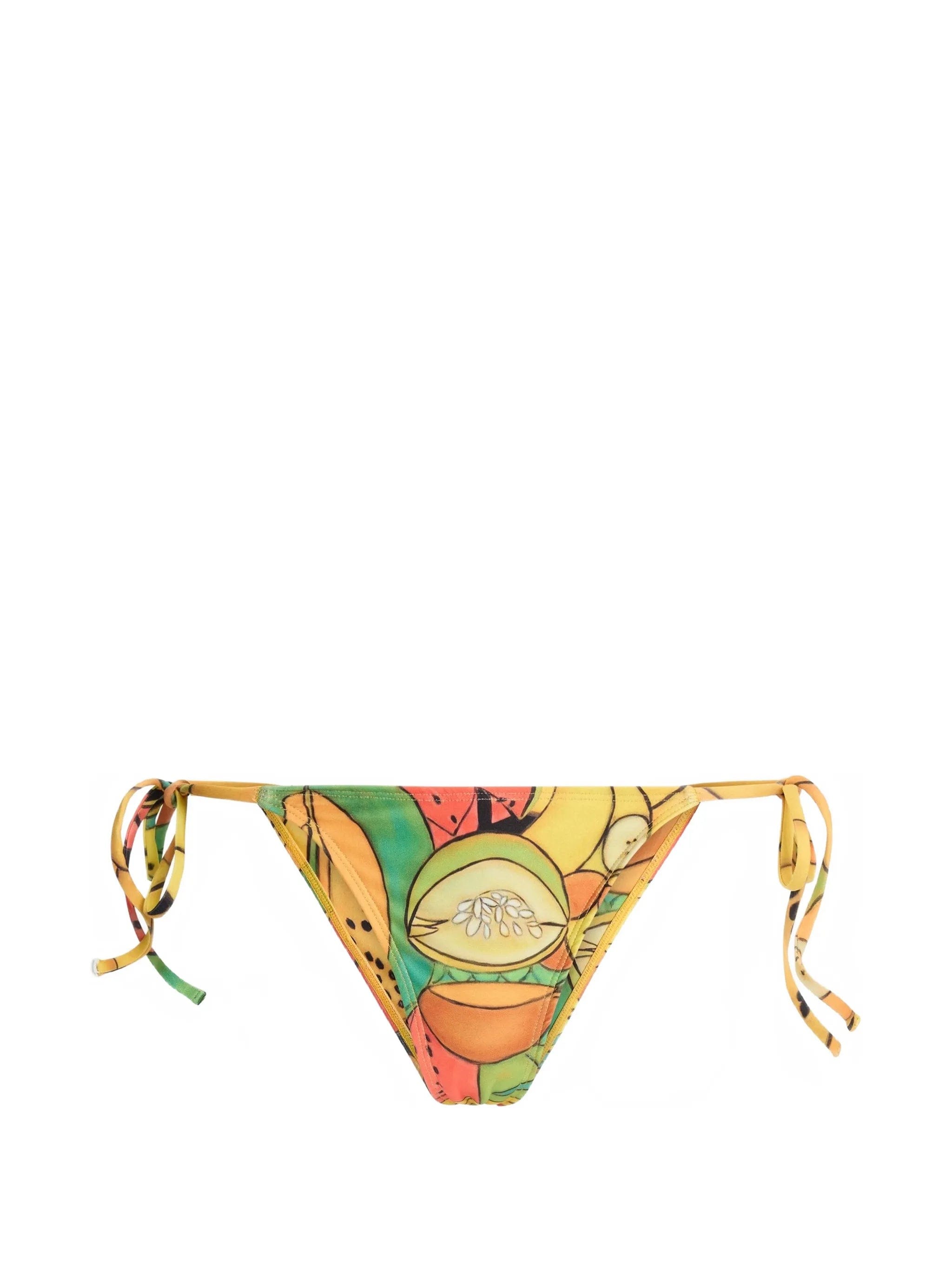 Donde Esteban Frutas triangle bikini bottom