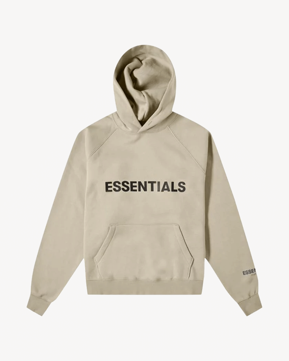 FOG ESSENTIALS SS20 SILICON APPLIQUE HOODIE OLIVE