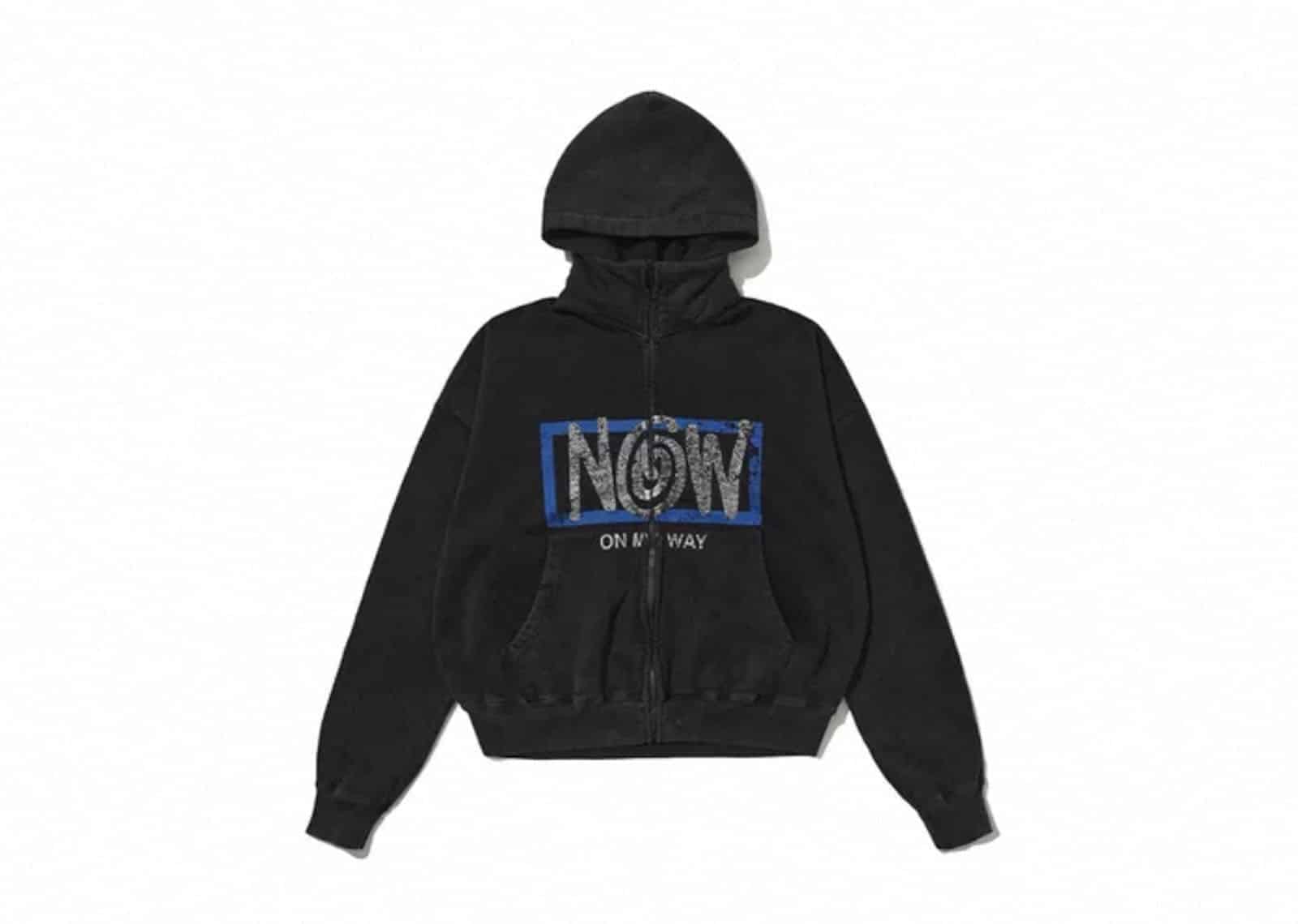Vulcan Double - Collar Question Mark Hoodie Black #078