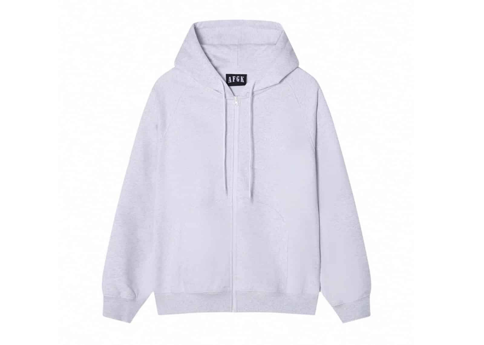 A Few Good Kids Basic Zip Up Hoodie Grey