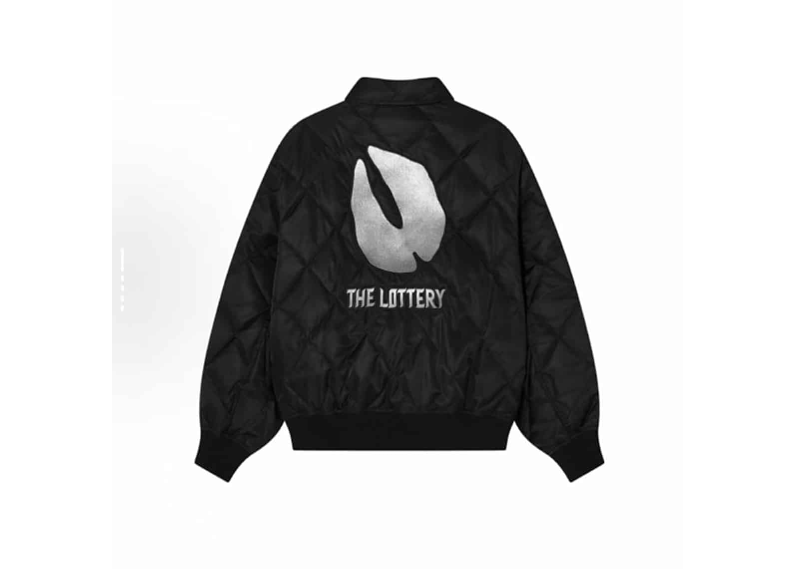 A Few Good Kids Lotto Life Quilted Jacket Black