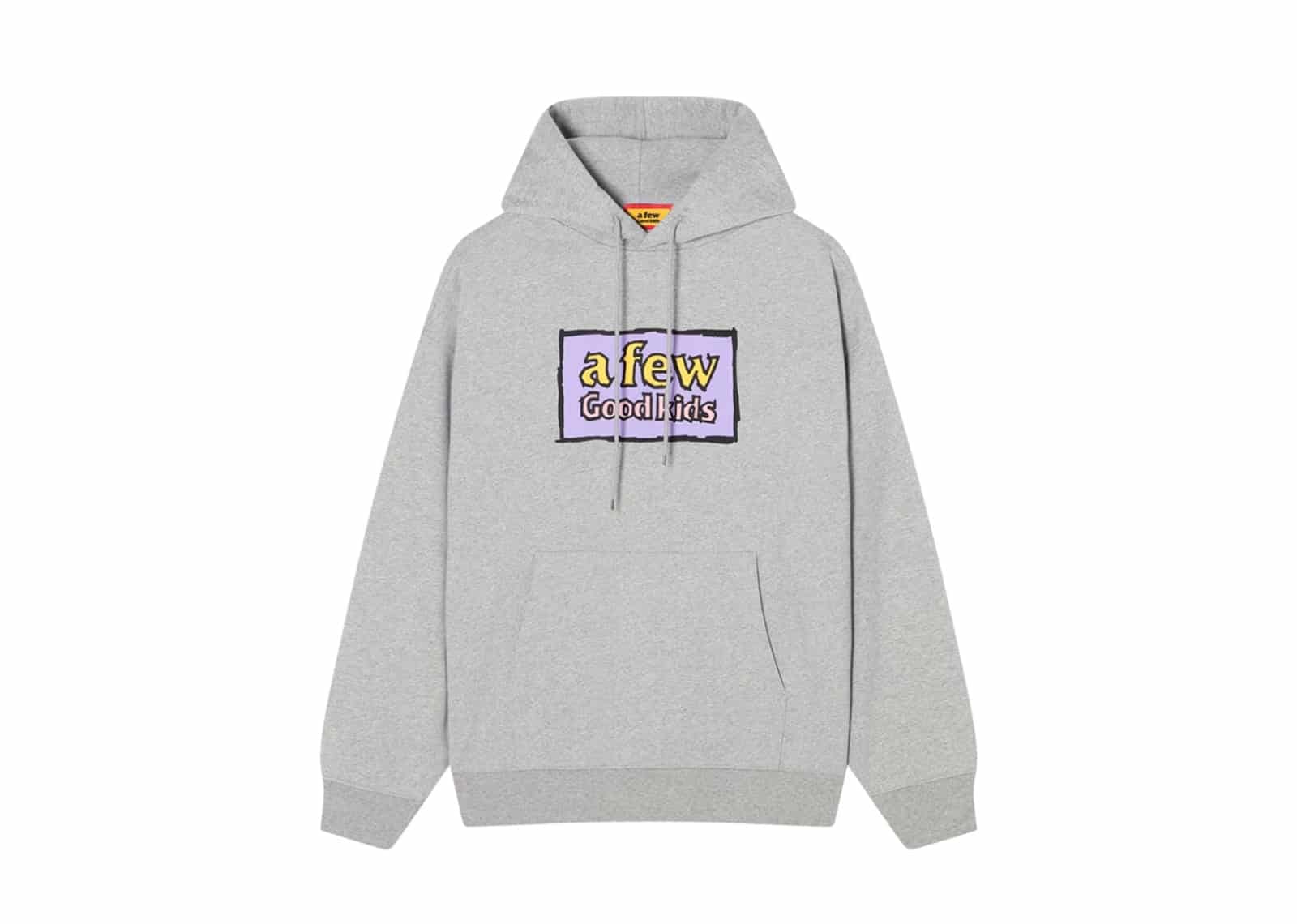 A Few Good Kids Graffiti Logo Hoodie Grey
