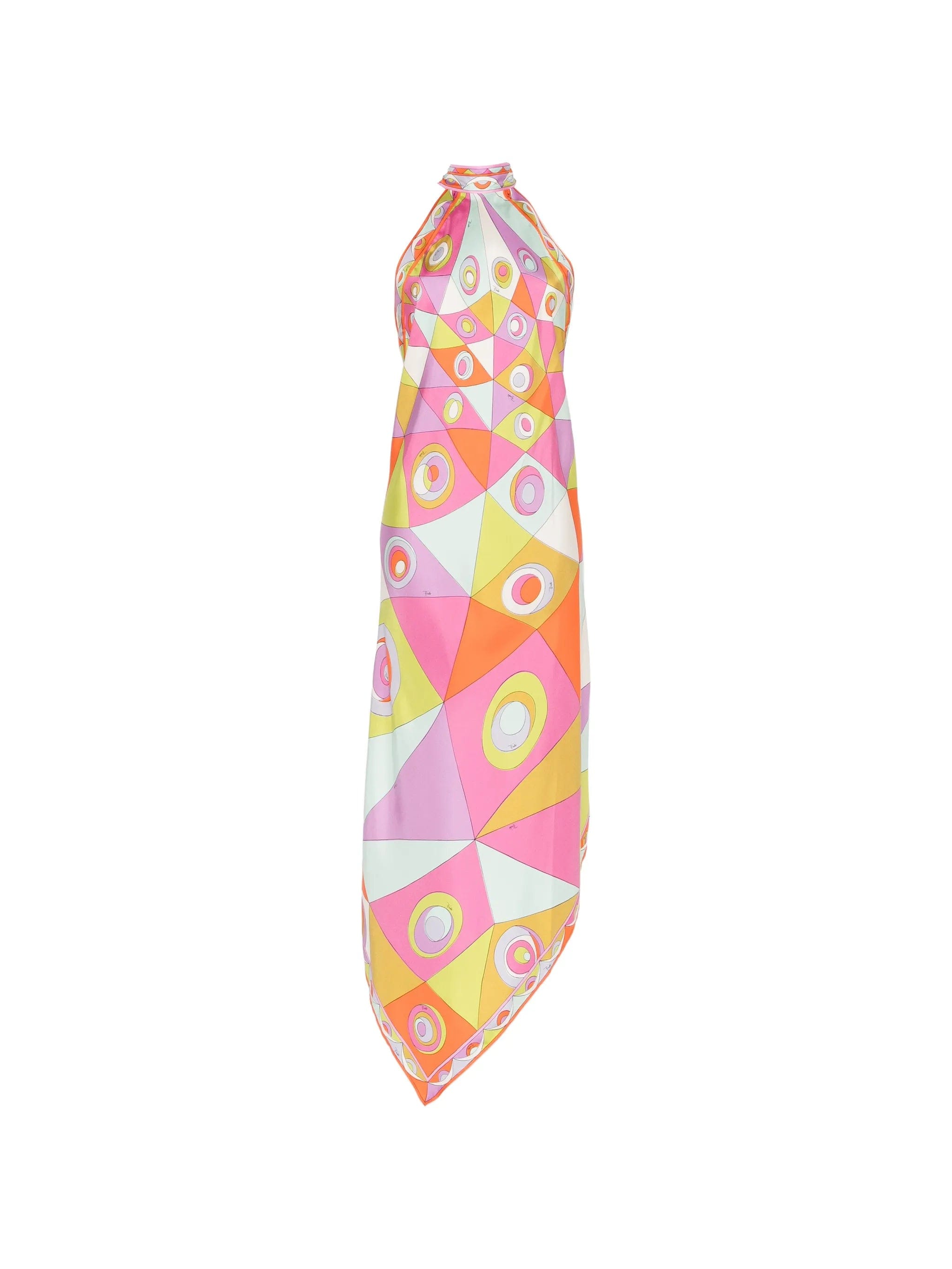 PUCCI geometric - print midi dress