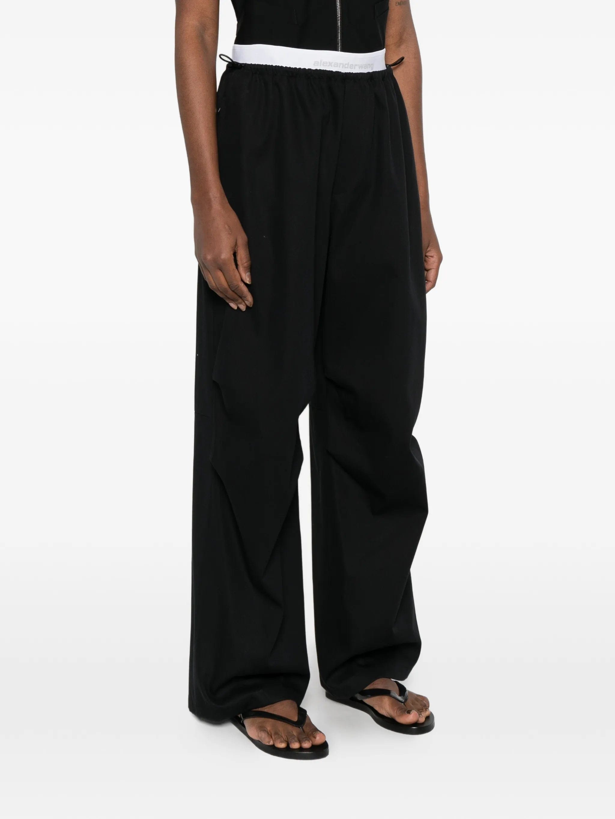 Alexander Wang logo - elastic pants