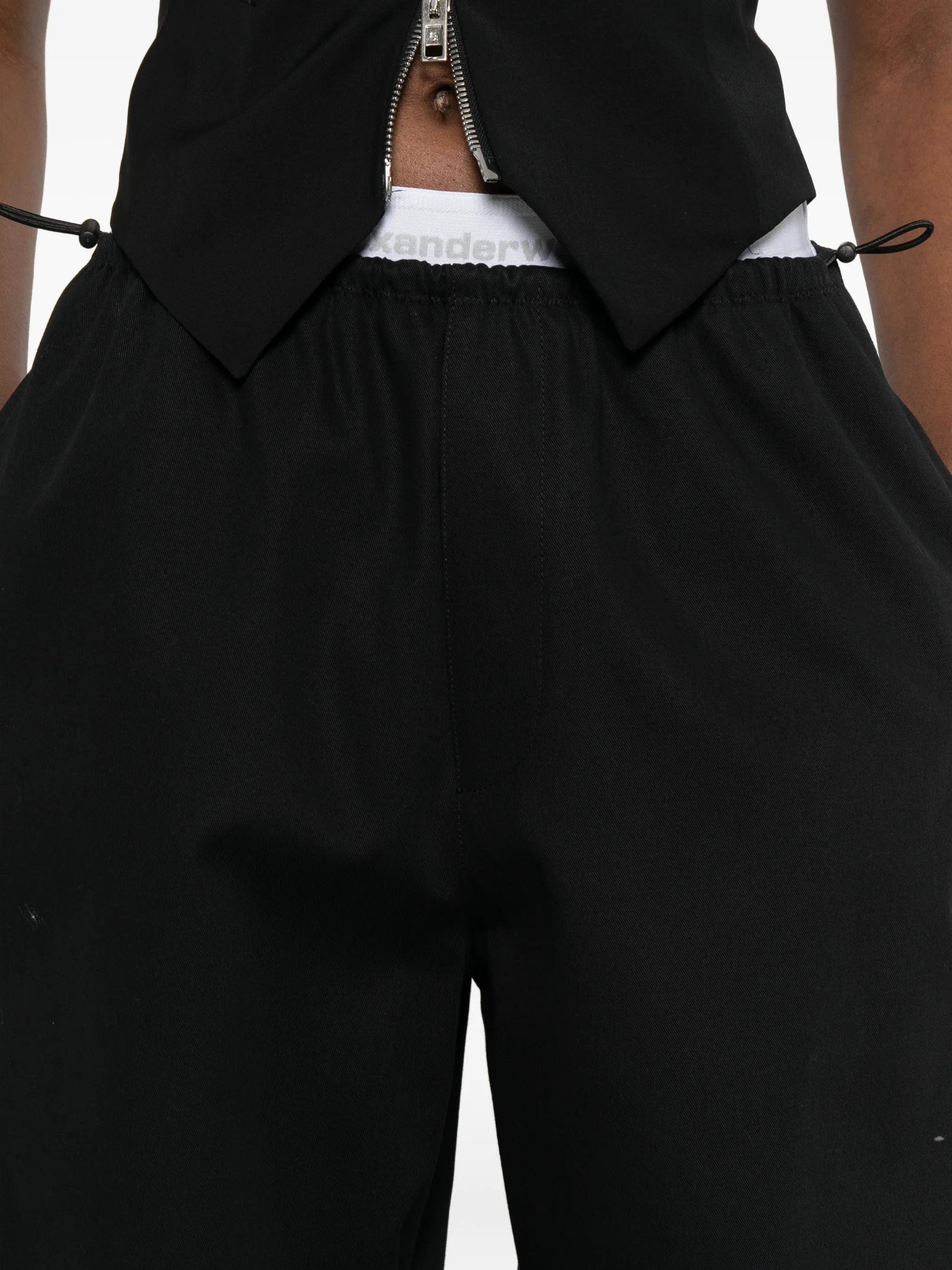 Alexander Wang logo - elastic pants