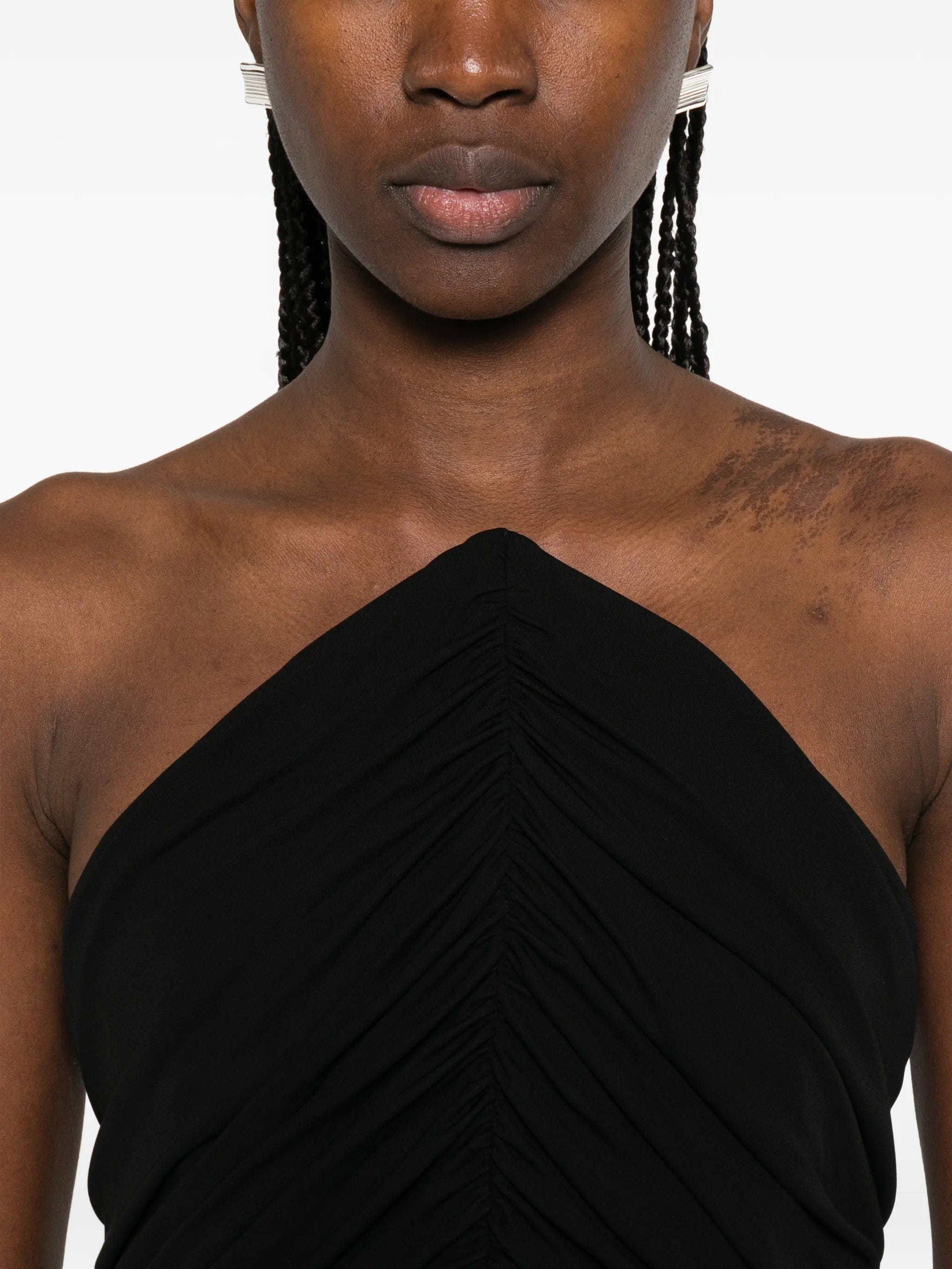 Alexander Wang structured - bodice midi dress