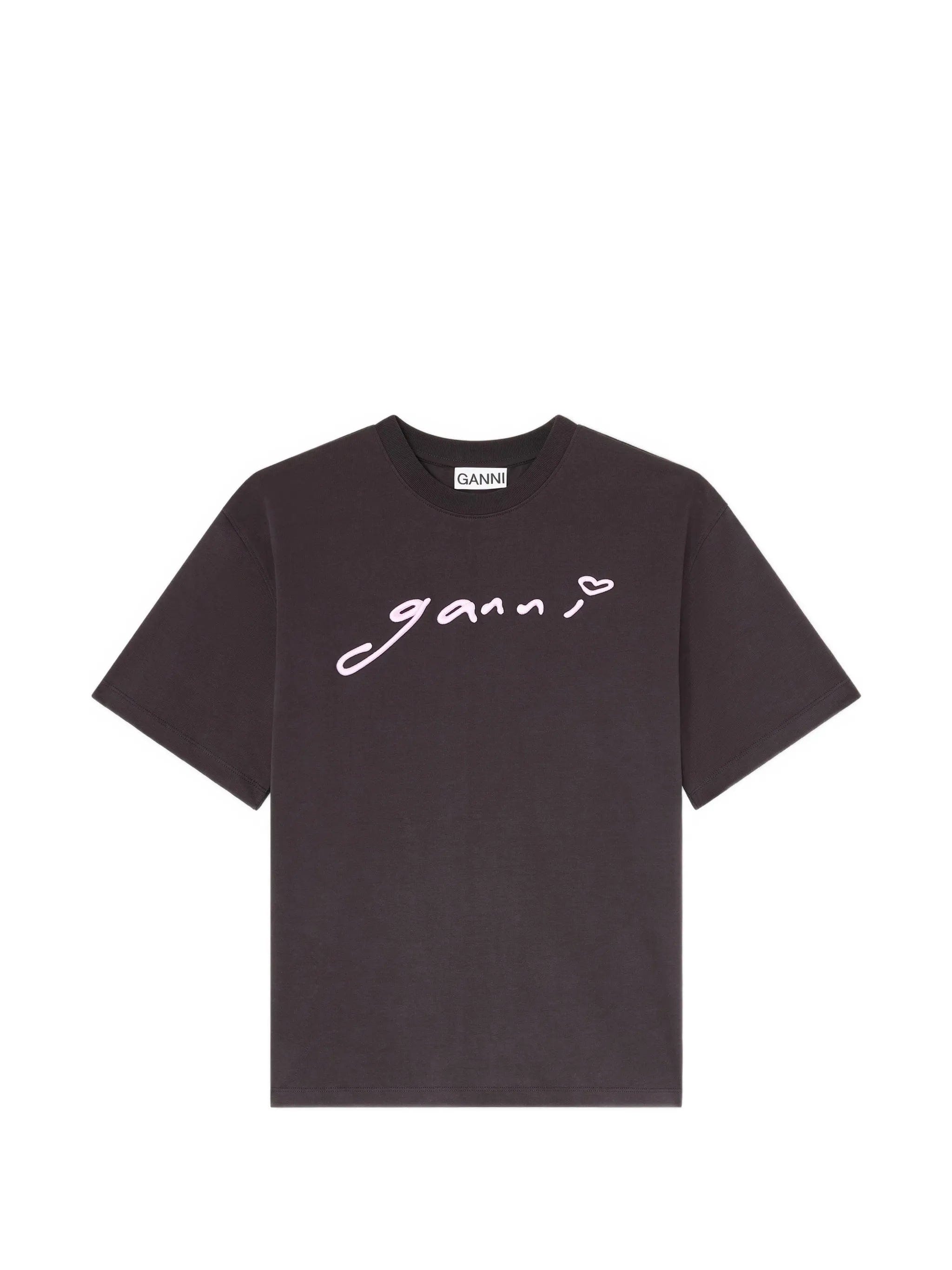 GANNI signature T - shirt