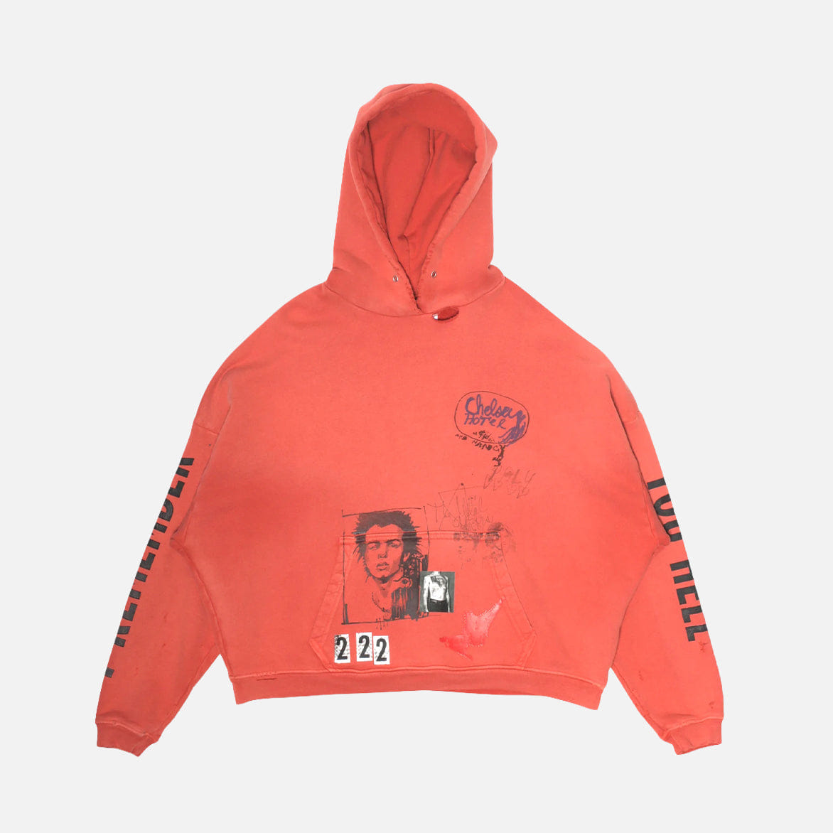 PALY BELLA MCGOLDRICK x PALY CHELSEAY HOTEL HOODIE - RED