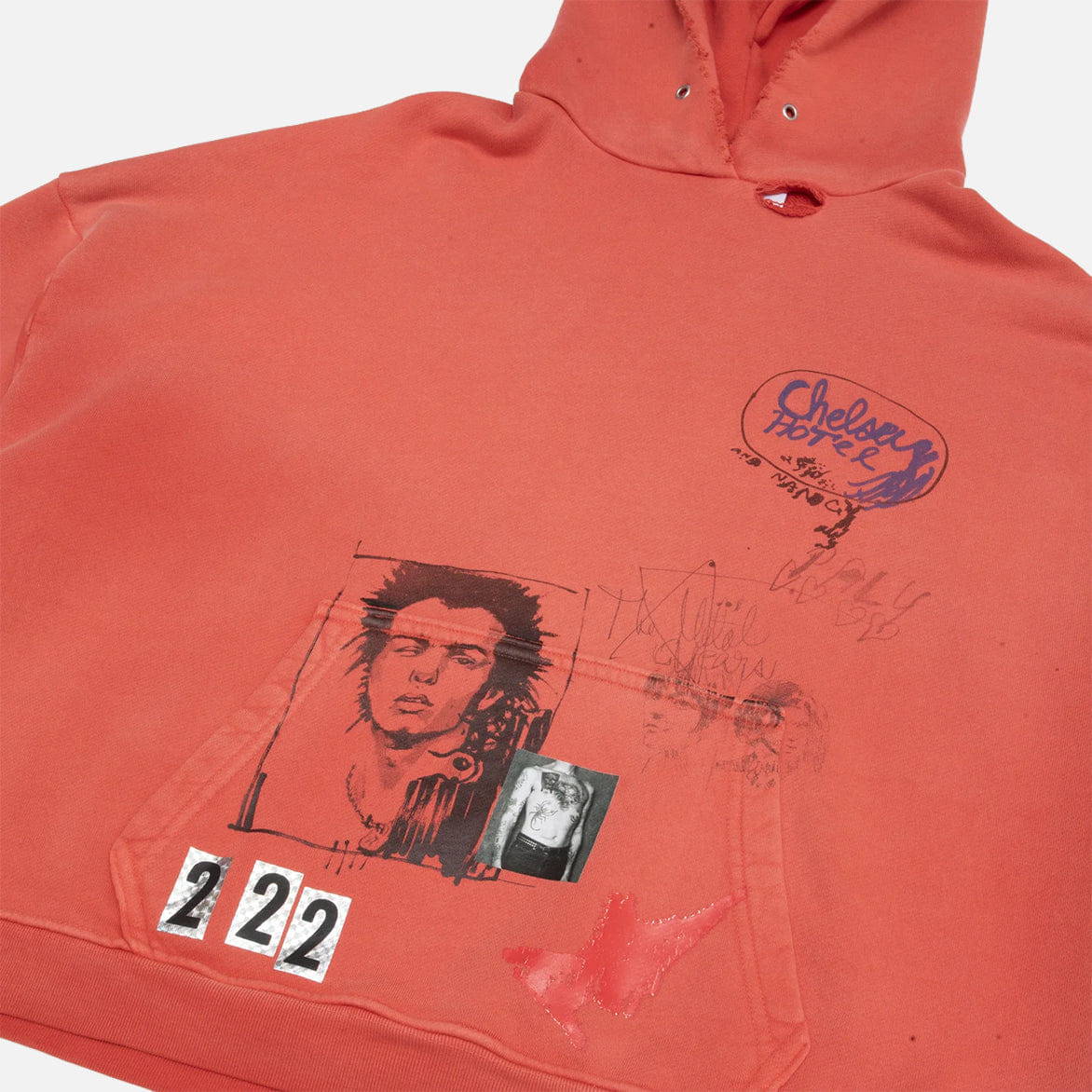 PALY BELLA MCGOLDRICK x PALY CHELSEAY HOTEL HOODIE - RED