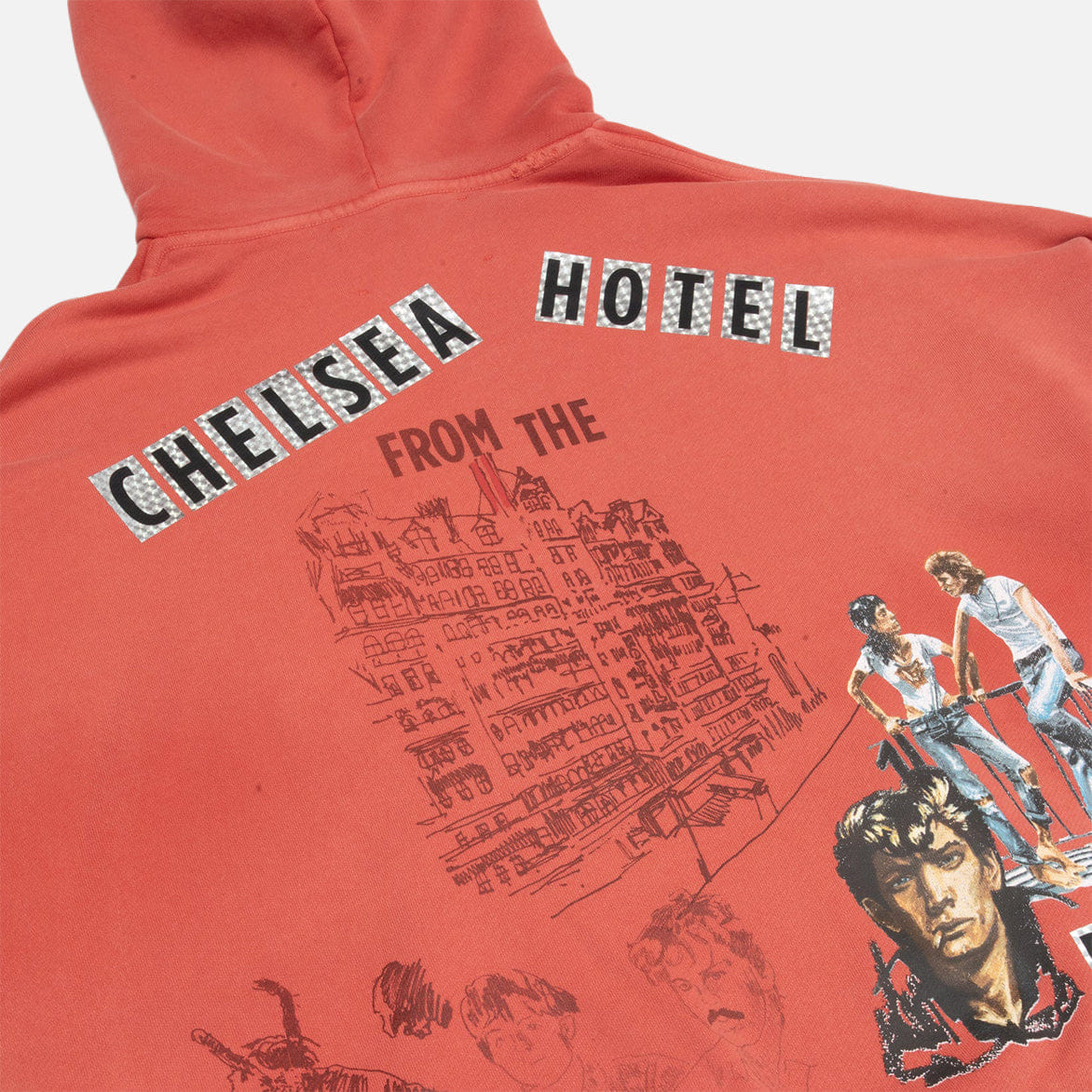 PALY BELLA MCGOLDRICK x PALY CHELSEAY HOTEL HOODIE - RED