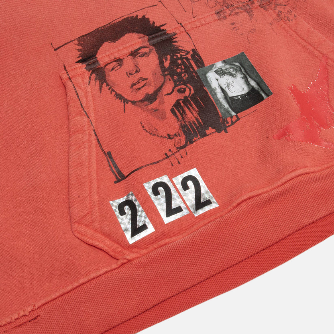 PALY BELLA MCGOLDRICK x PALY CHELSEAY HOTEL HOODIE - RED