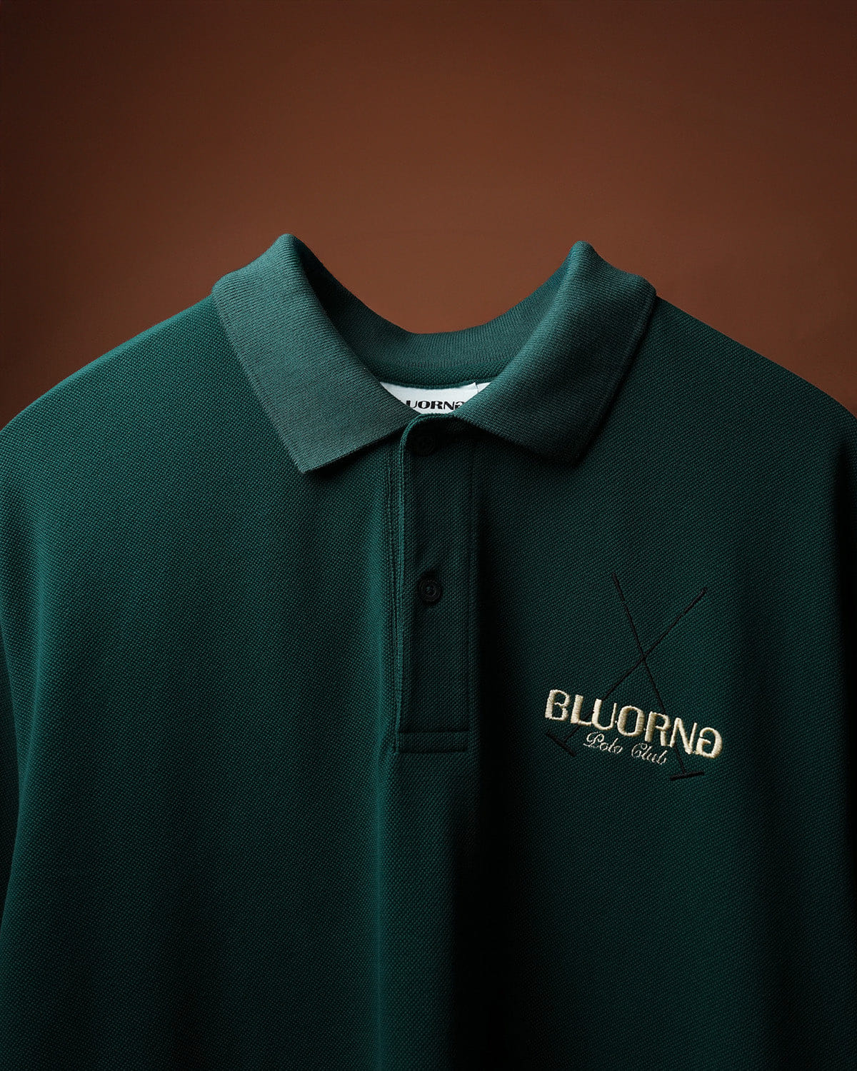 Polo Bottle Green Saddle League Polo T - Shirt