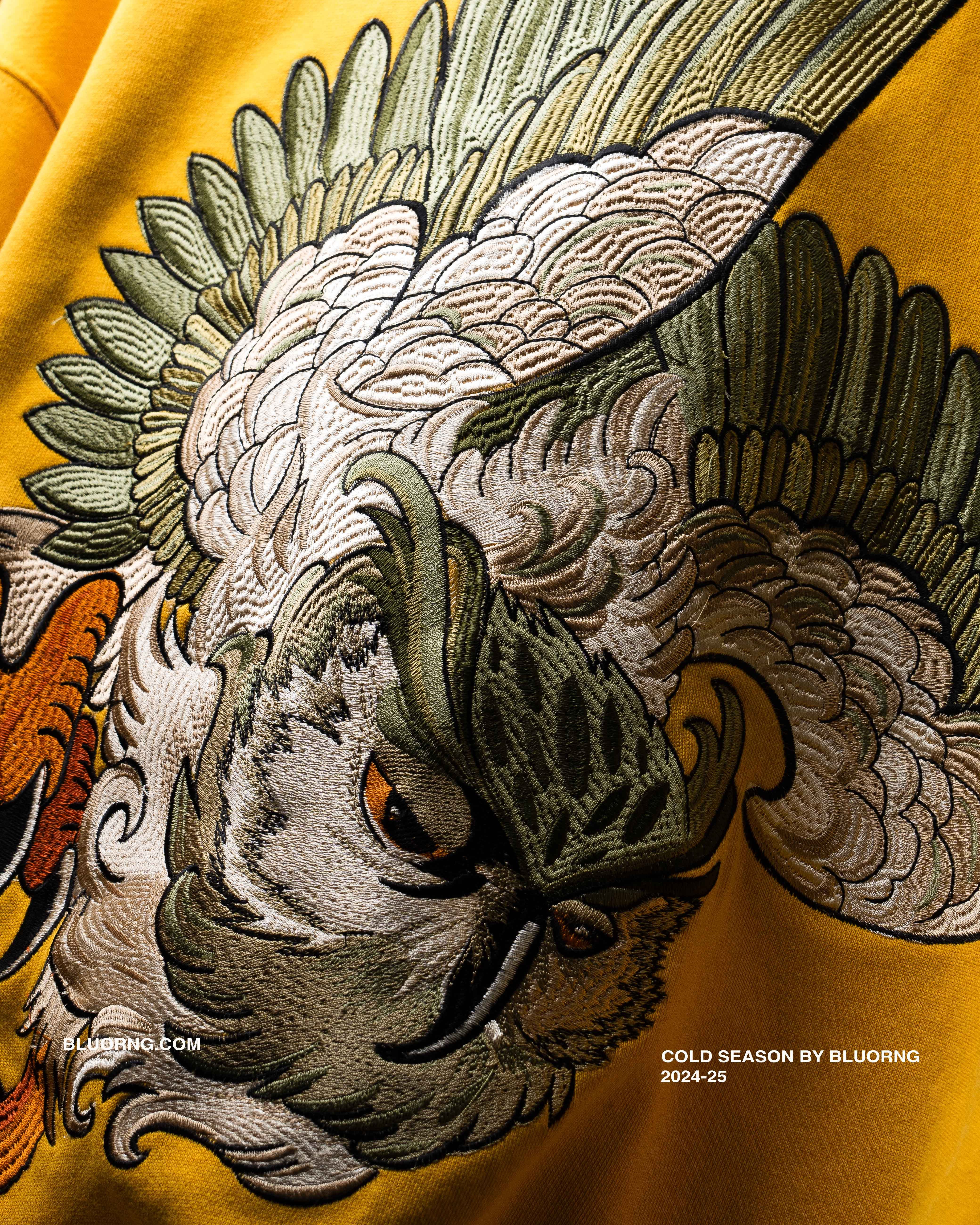 Yellow Nocturnal Sweatshirt