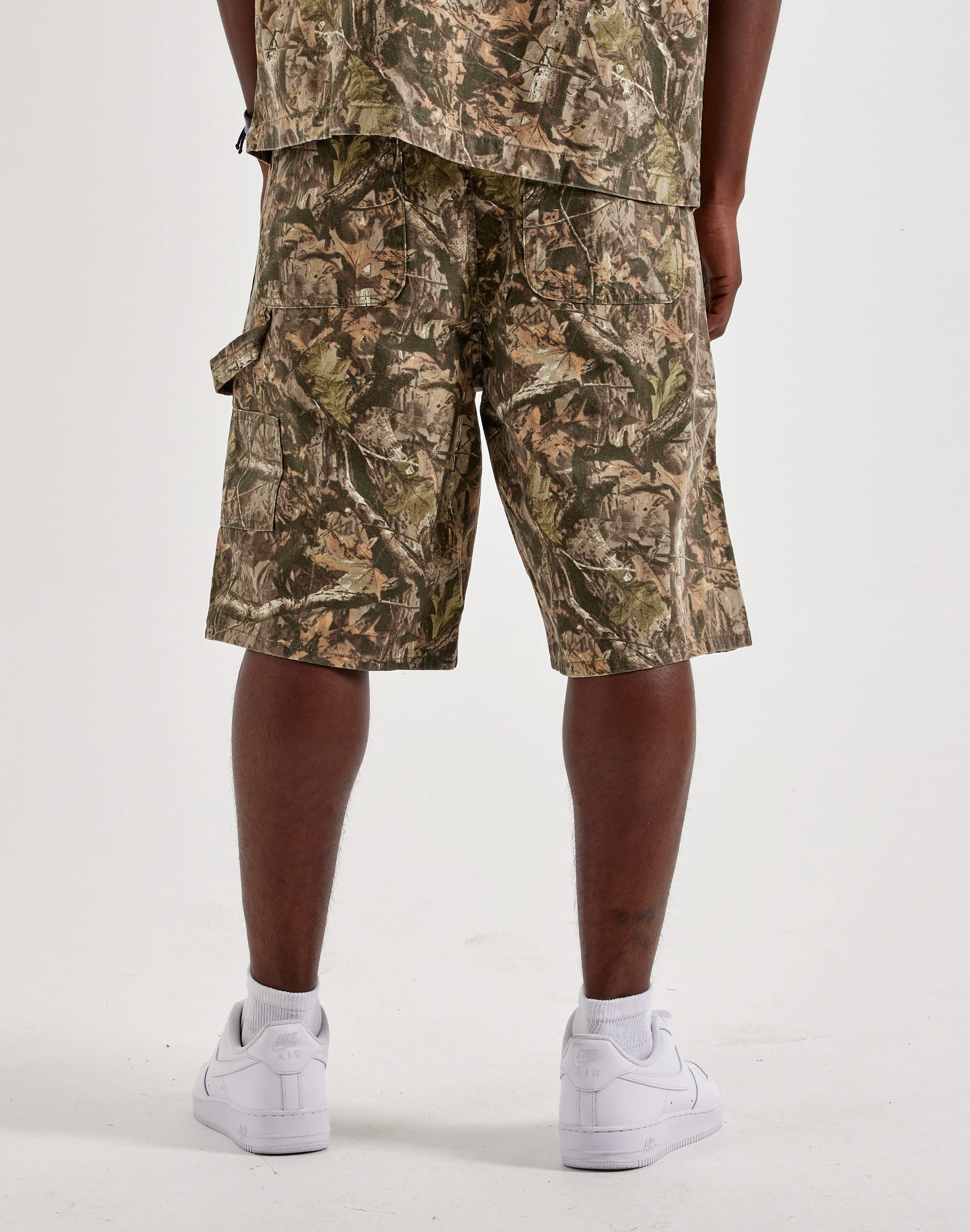 Von Dutch Double Knee Camo Shorts