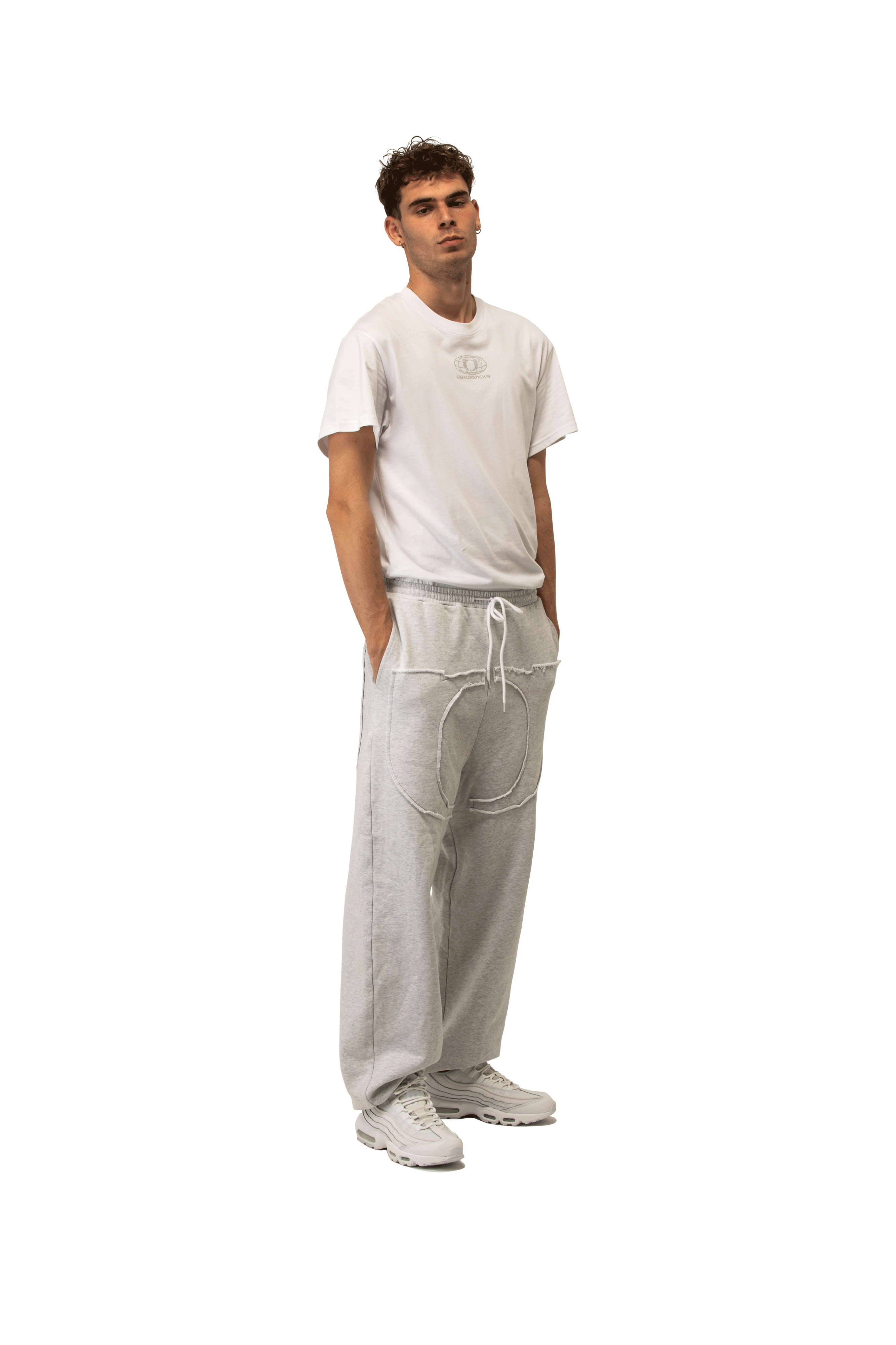Logo Stitched Logo Sweatpants