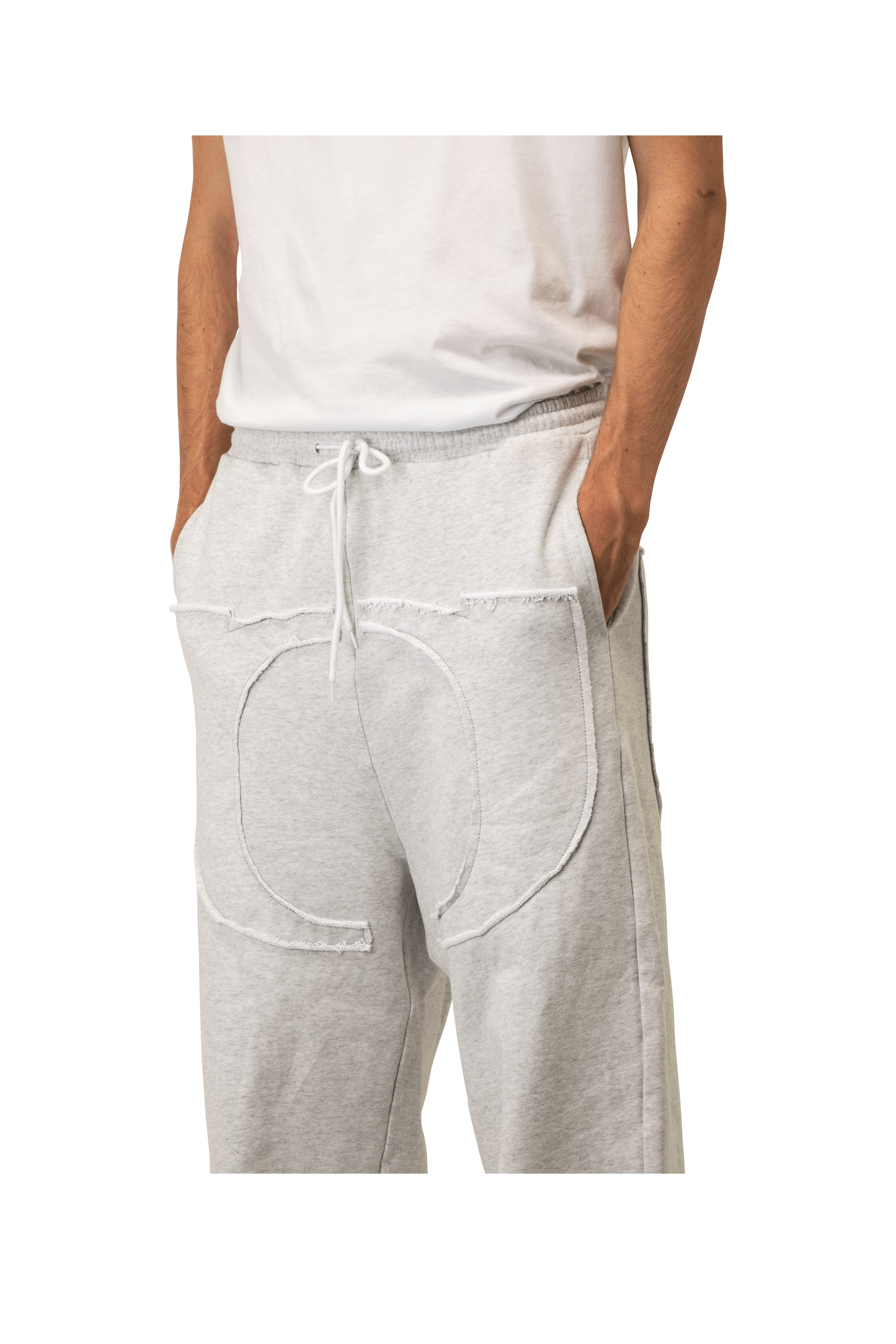 Logo Stitched Logo Sweatpants