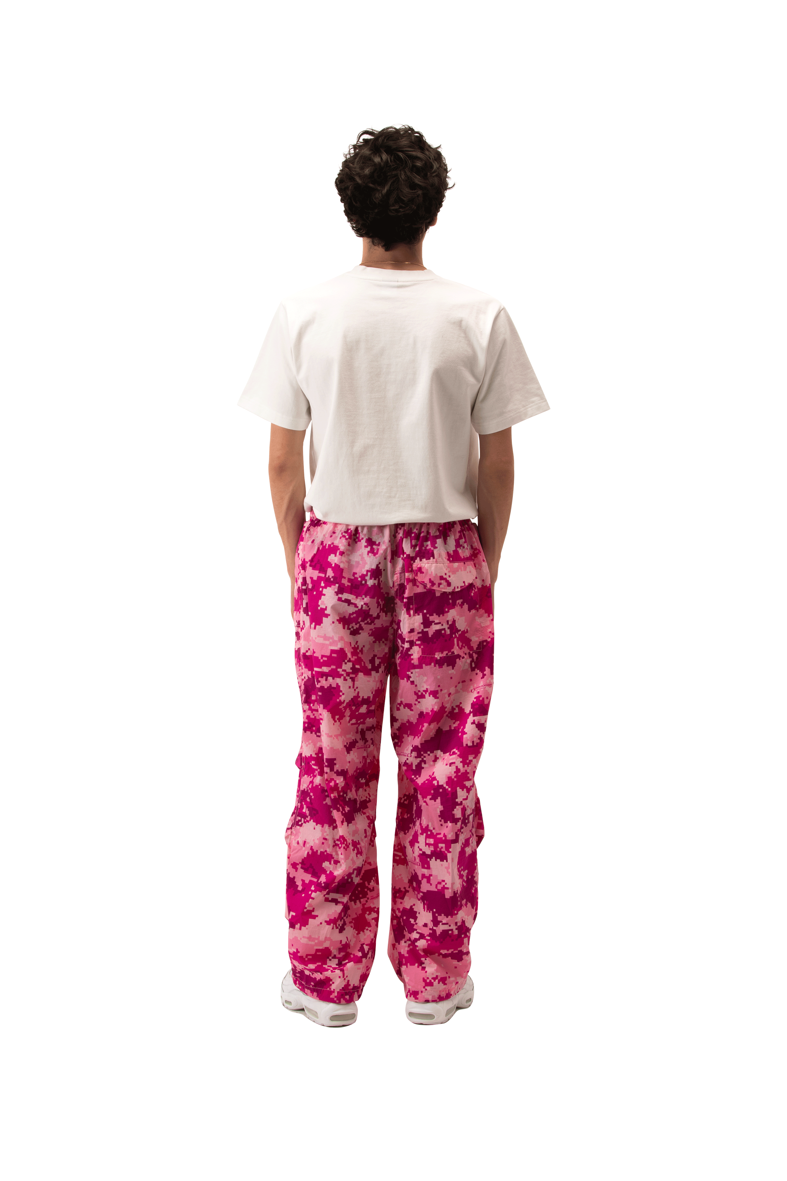 One Block Down Pink Digi Camo Track Pants