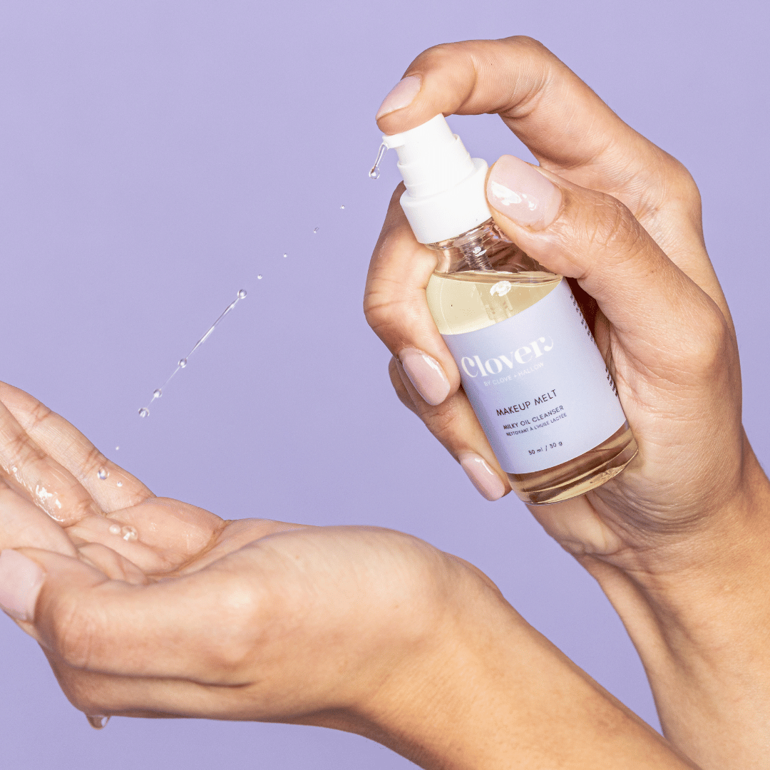 Clover by Clove + Hallow Makeup Melt Fragrance - Free Oil Cleanser