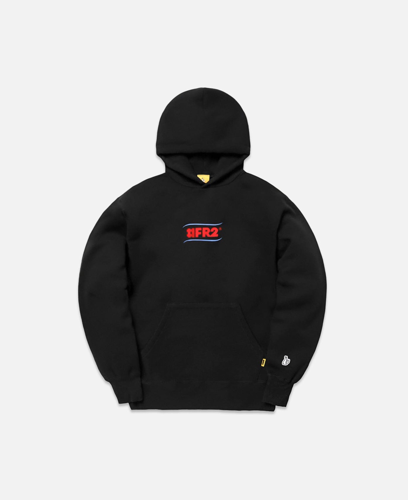 #FR2 Caution Rabbit Hoodie (Black)