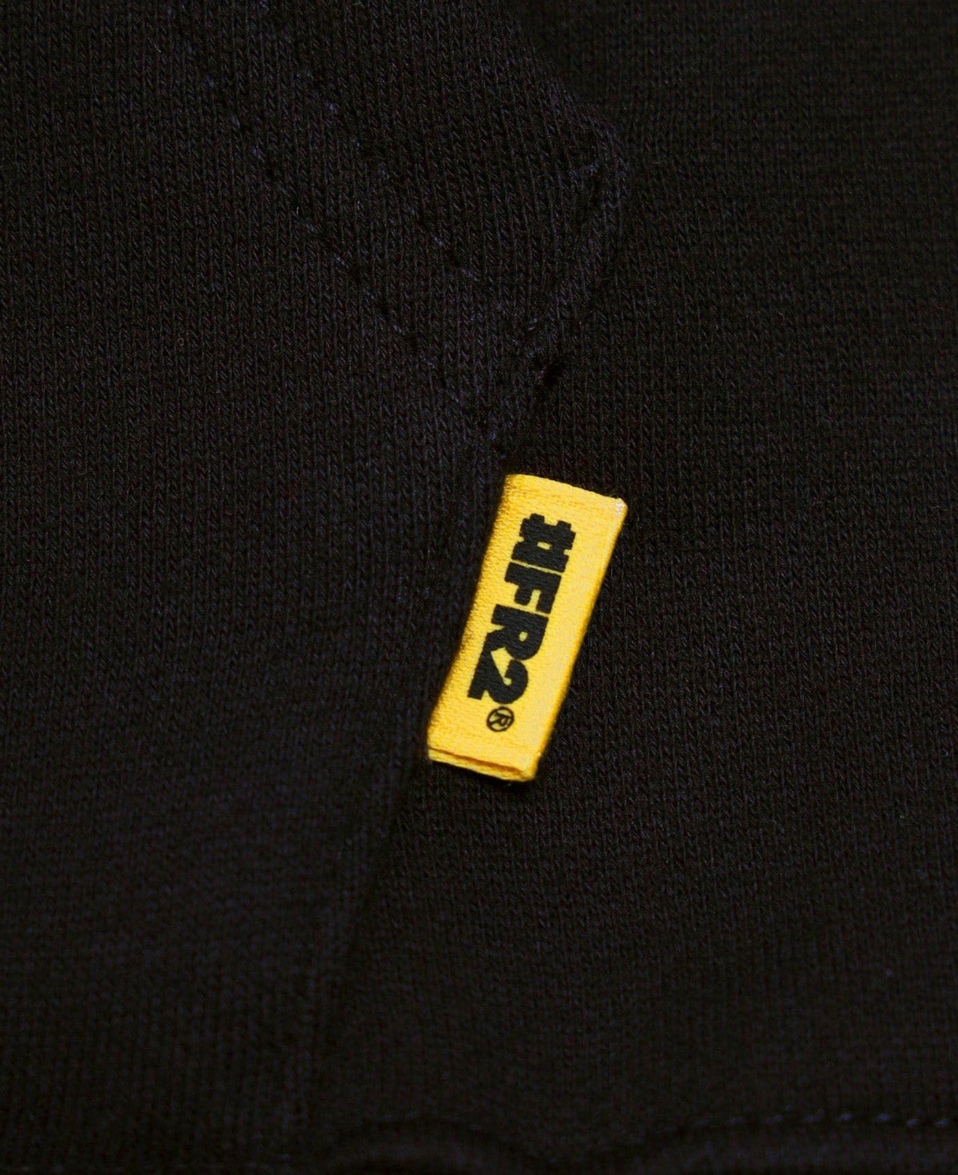 #FR2 Caution Rabbit Hoodie (Black)