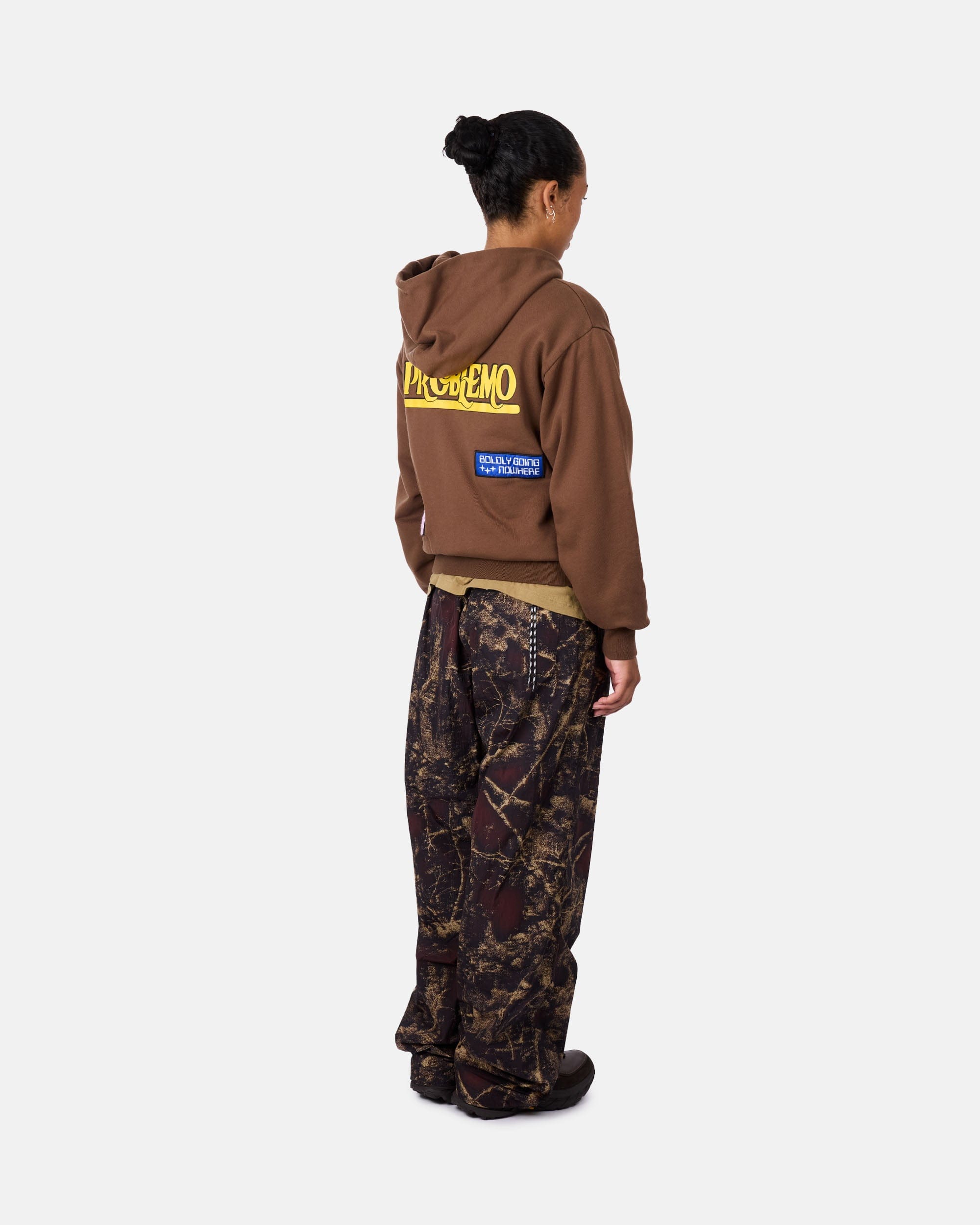 SLAM JAM SRL (ARIES ROA) Sticker Zip Thru Hoodie