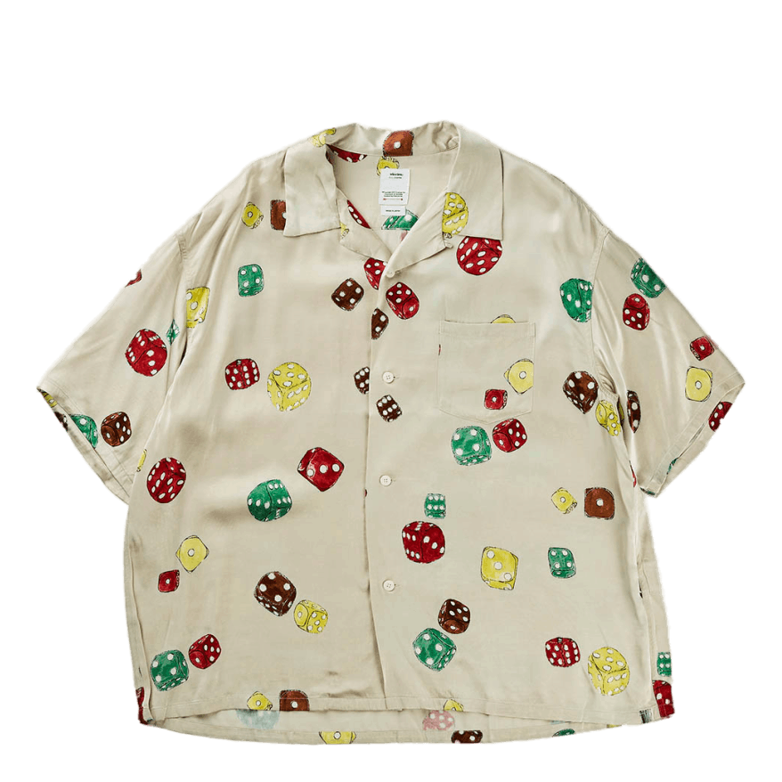Visvim Wallis Shirt S/s Dice White