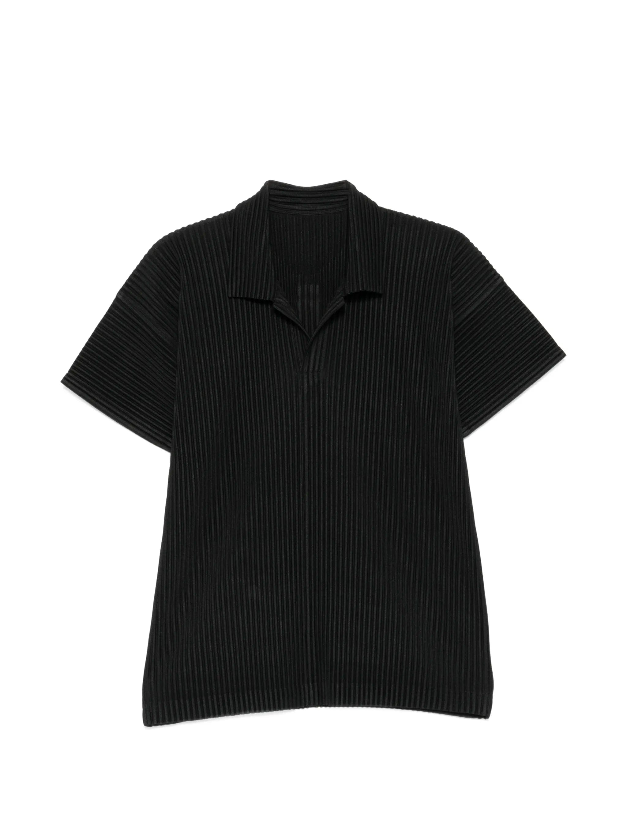 Homme Plissé Issey Miyake pleated short - sleeve T - shirt