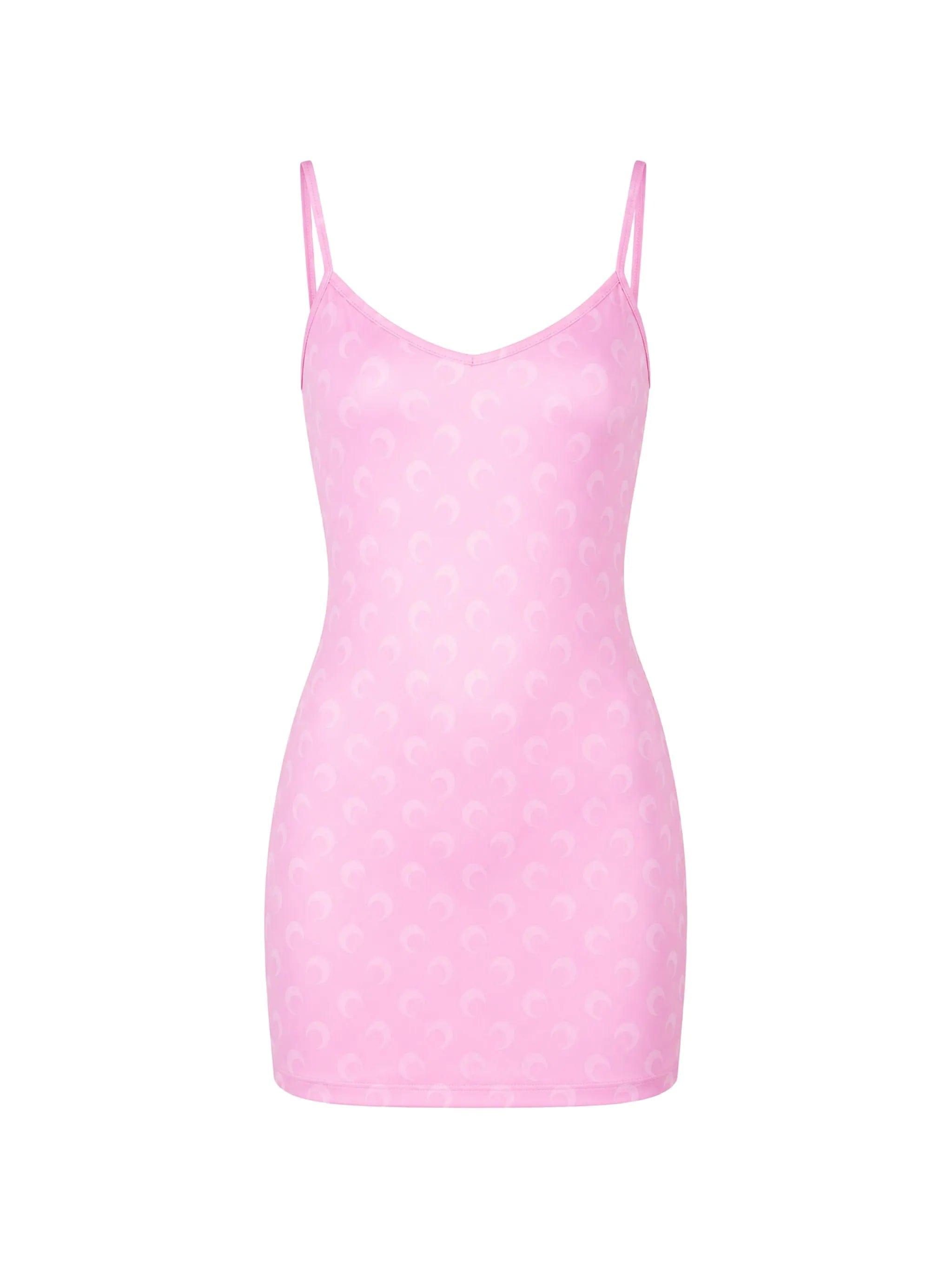 Marine Serre Moon - print jersey dress