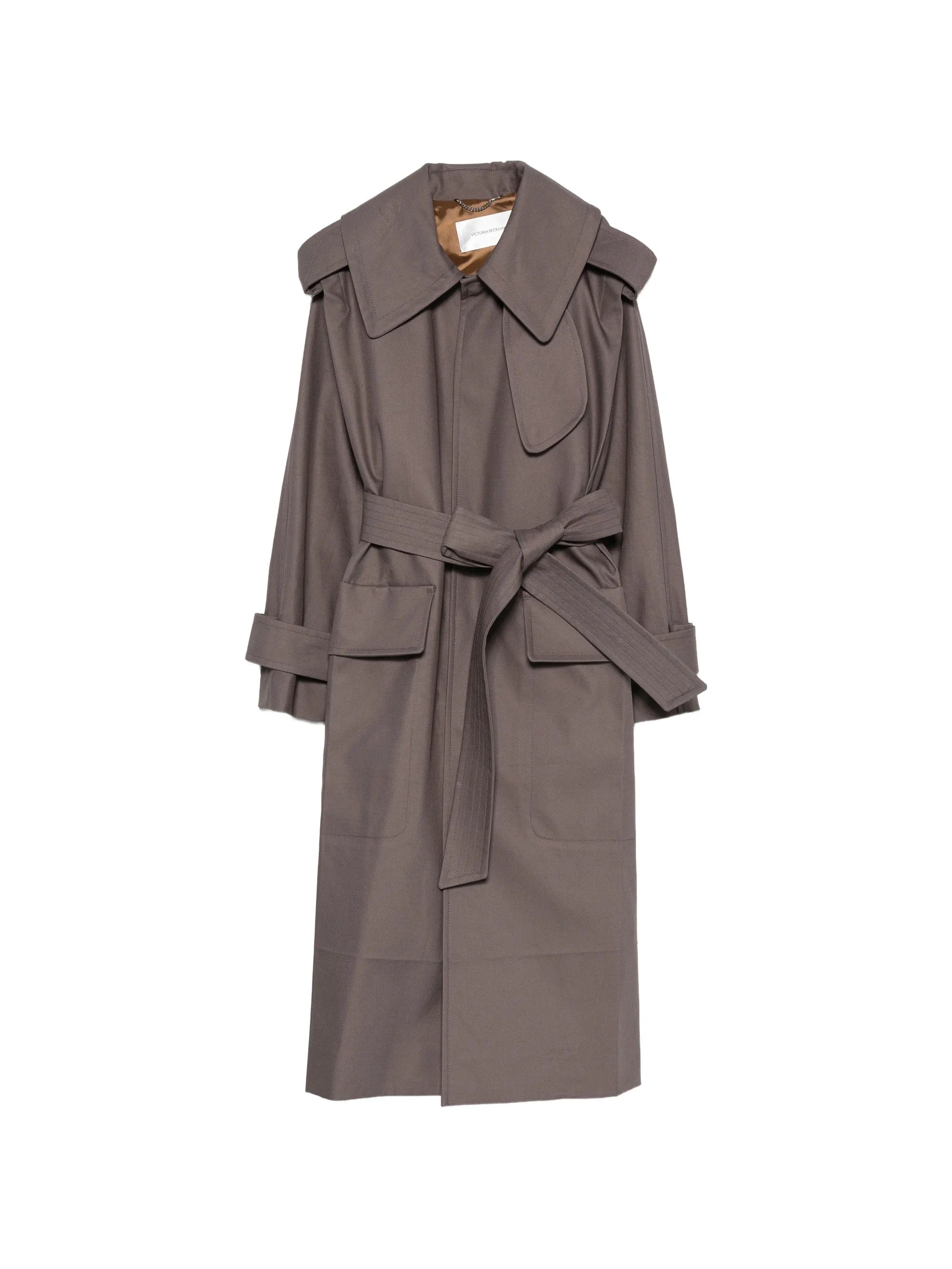 Victoria Beckham Philippa belted trench coat