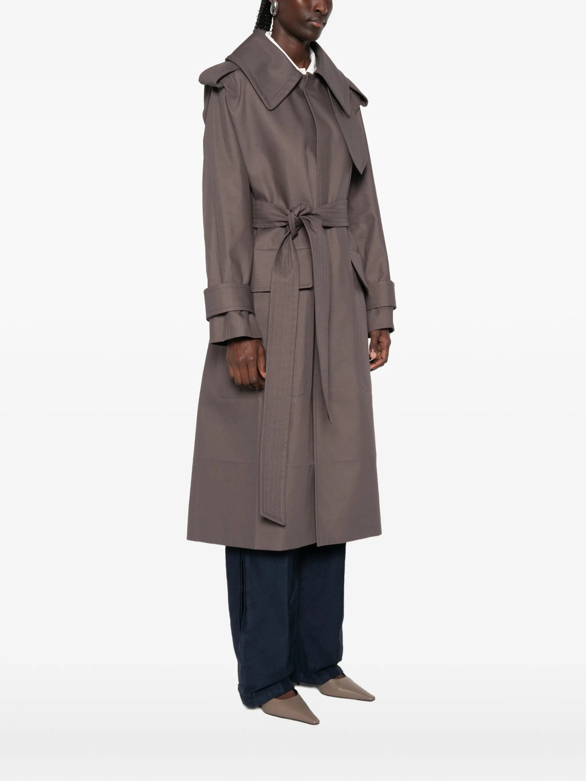 Victoria Beckham Philippa belted trench coat
