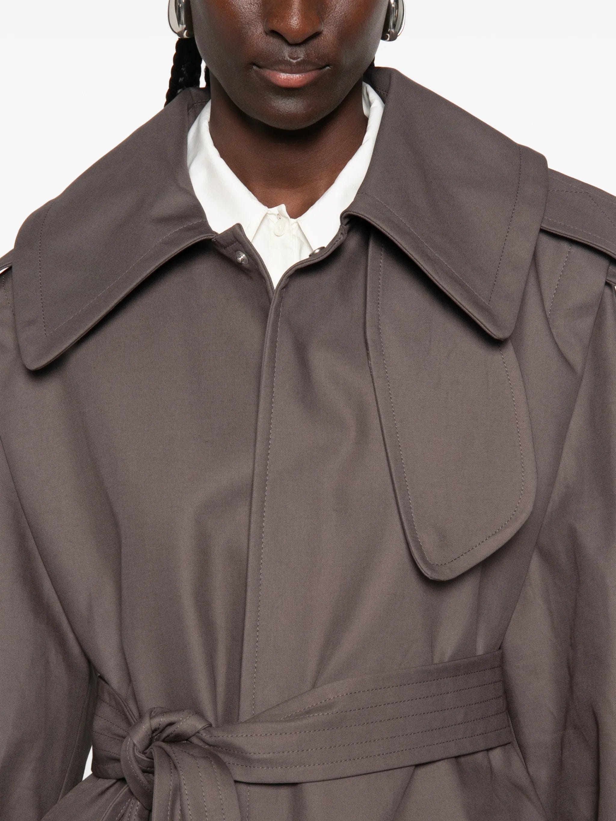 Victoria Beckham Philippa belted trench coat