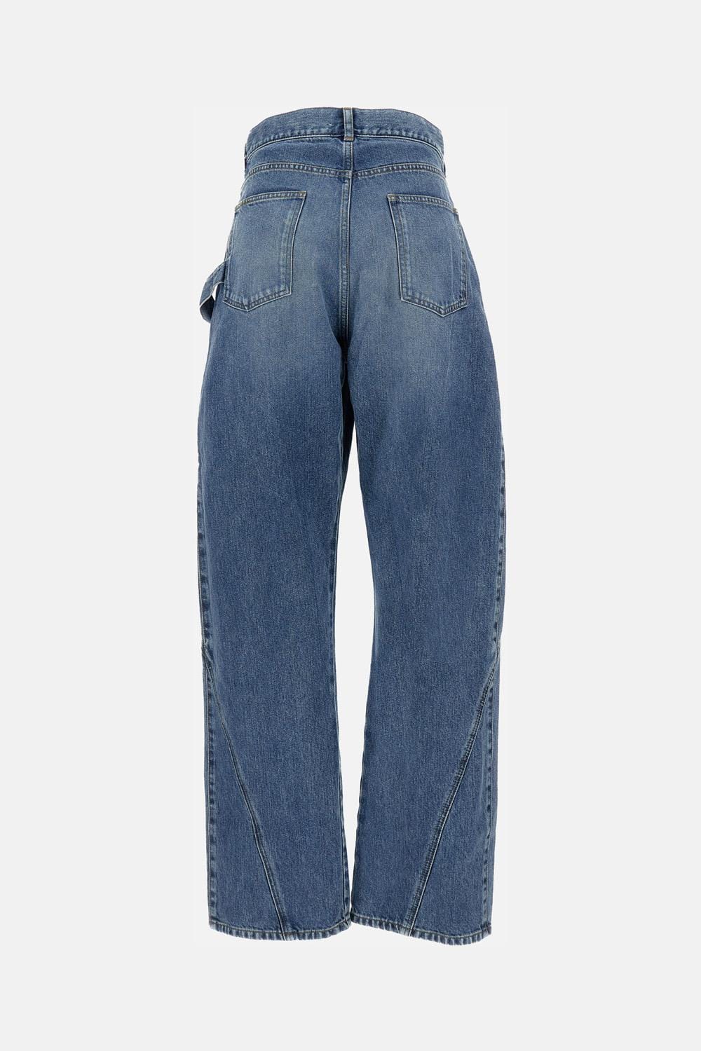 JW Anderson JEANS CON CUCITURE ATTORCIGLIATE