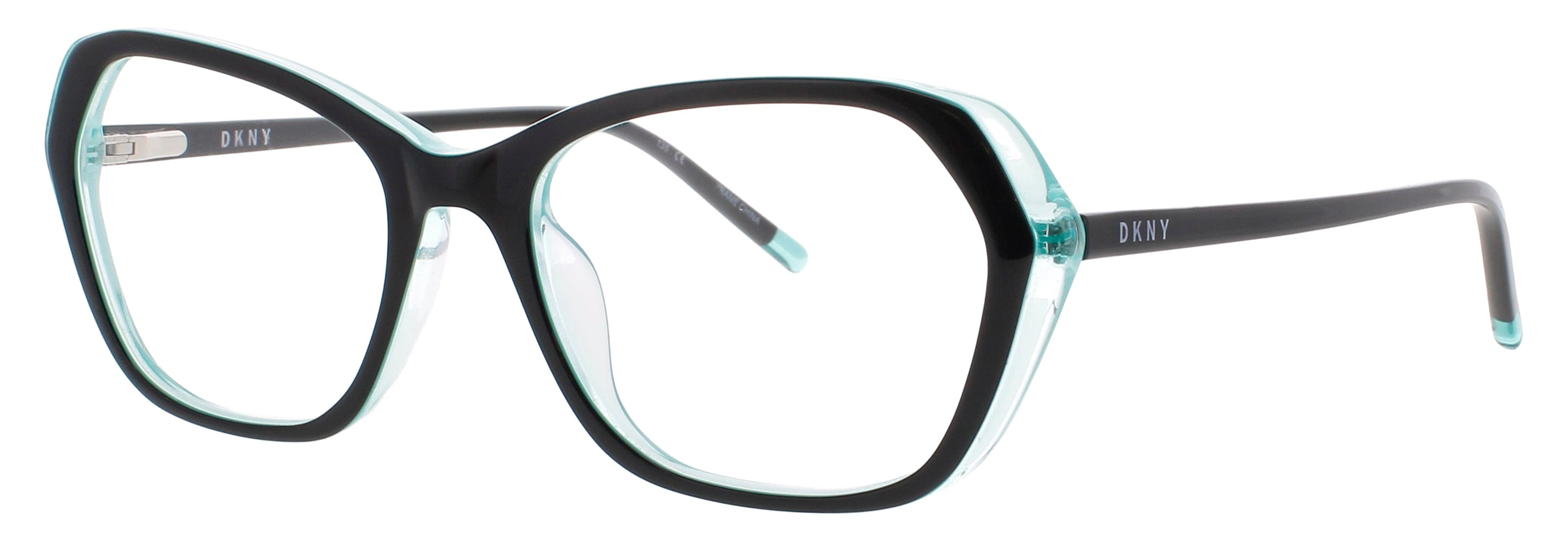 Dkny Optical Glasses BLACK / AQUA