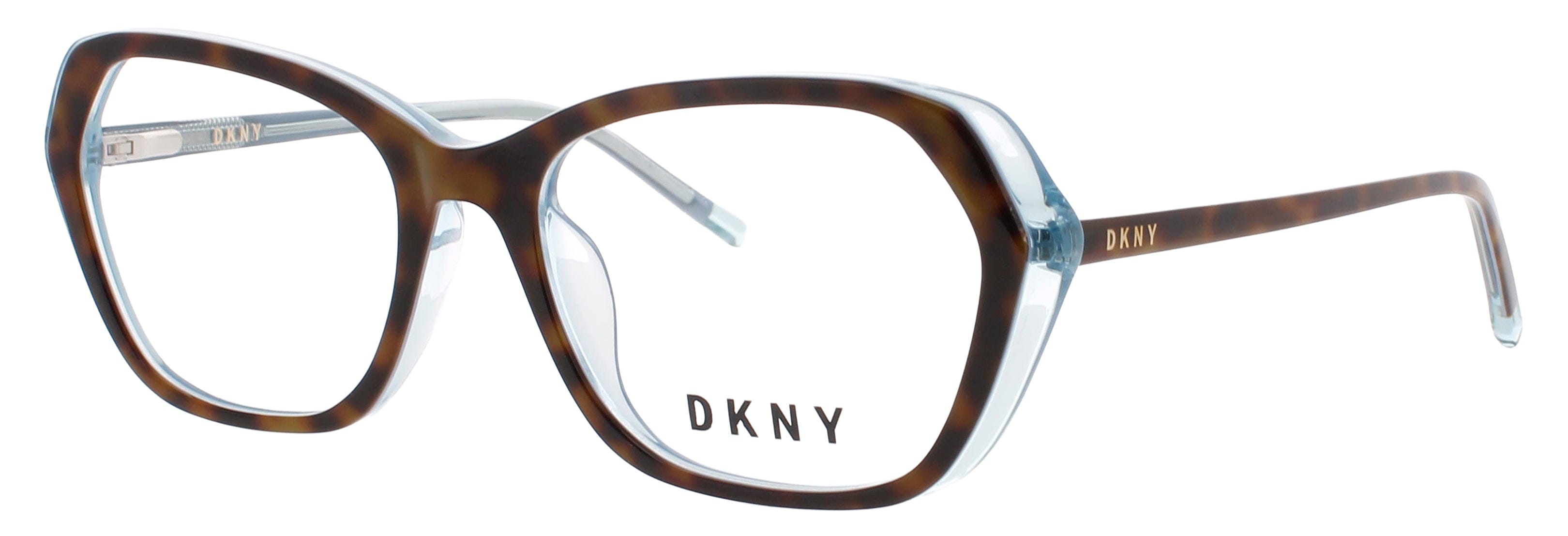 Dkny Optical Glasses BLACK / AQUA