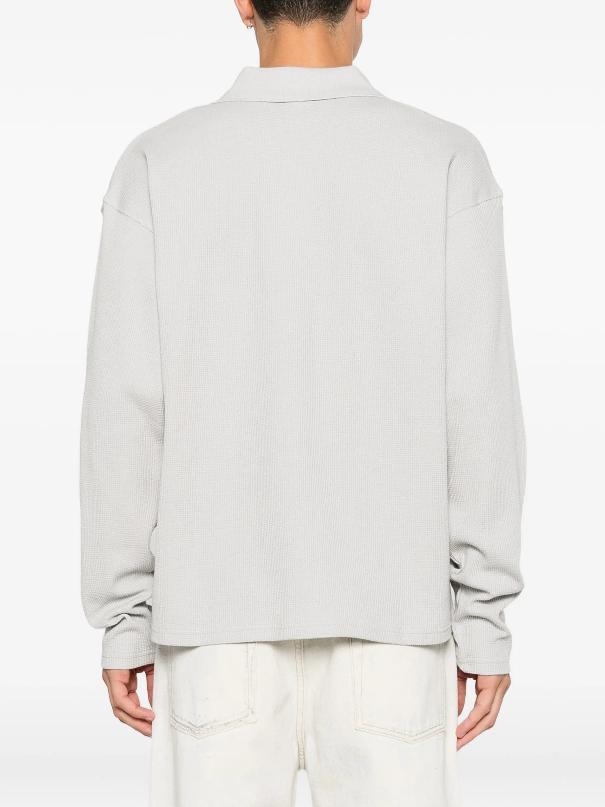 Won Hundred long - sleeve polo shirt