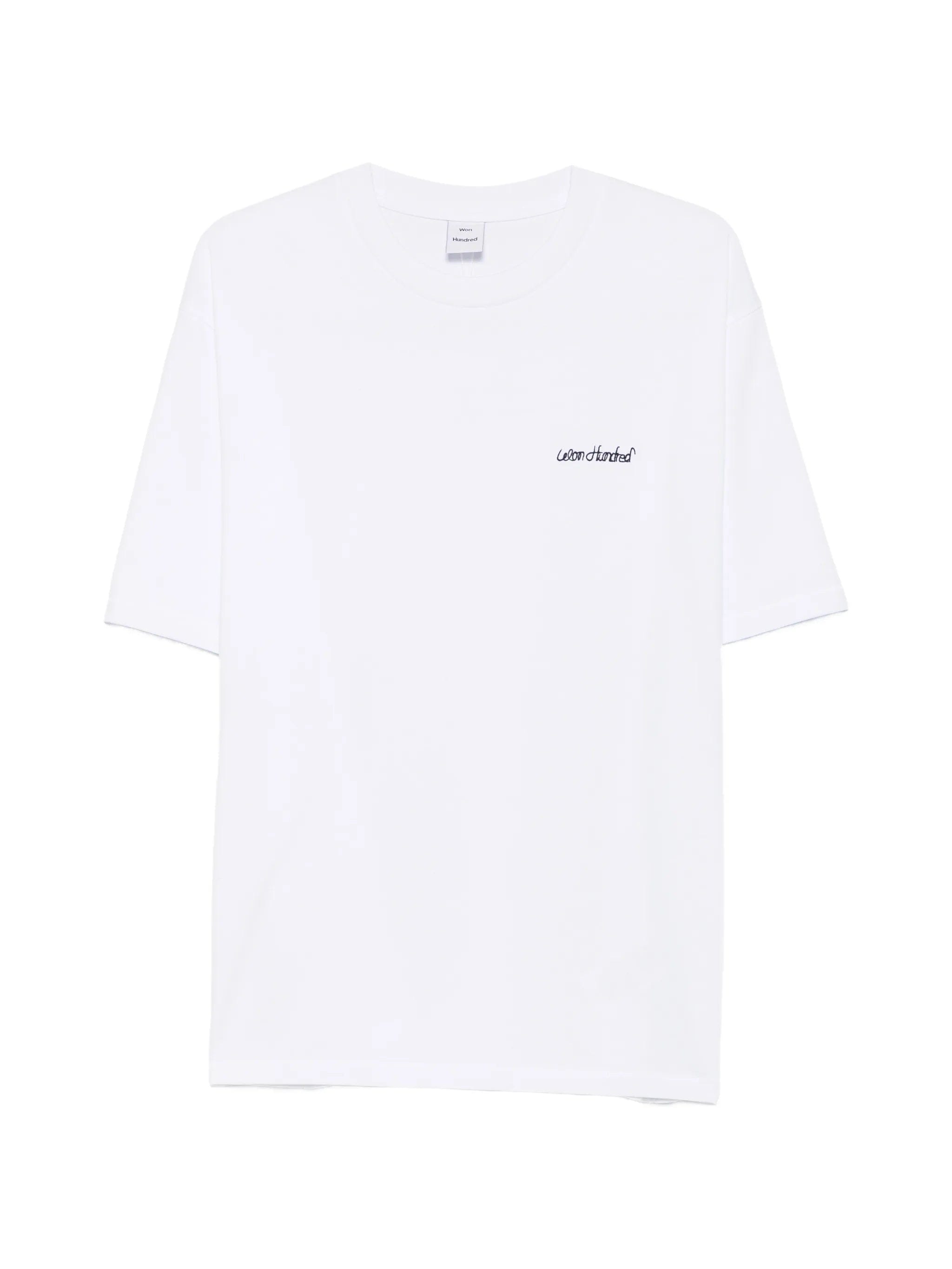 Won Hundred logo - embroidered T - shirt