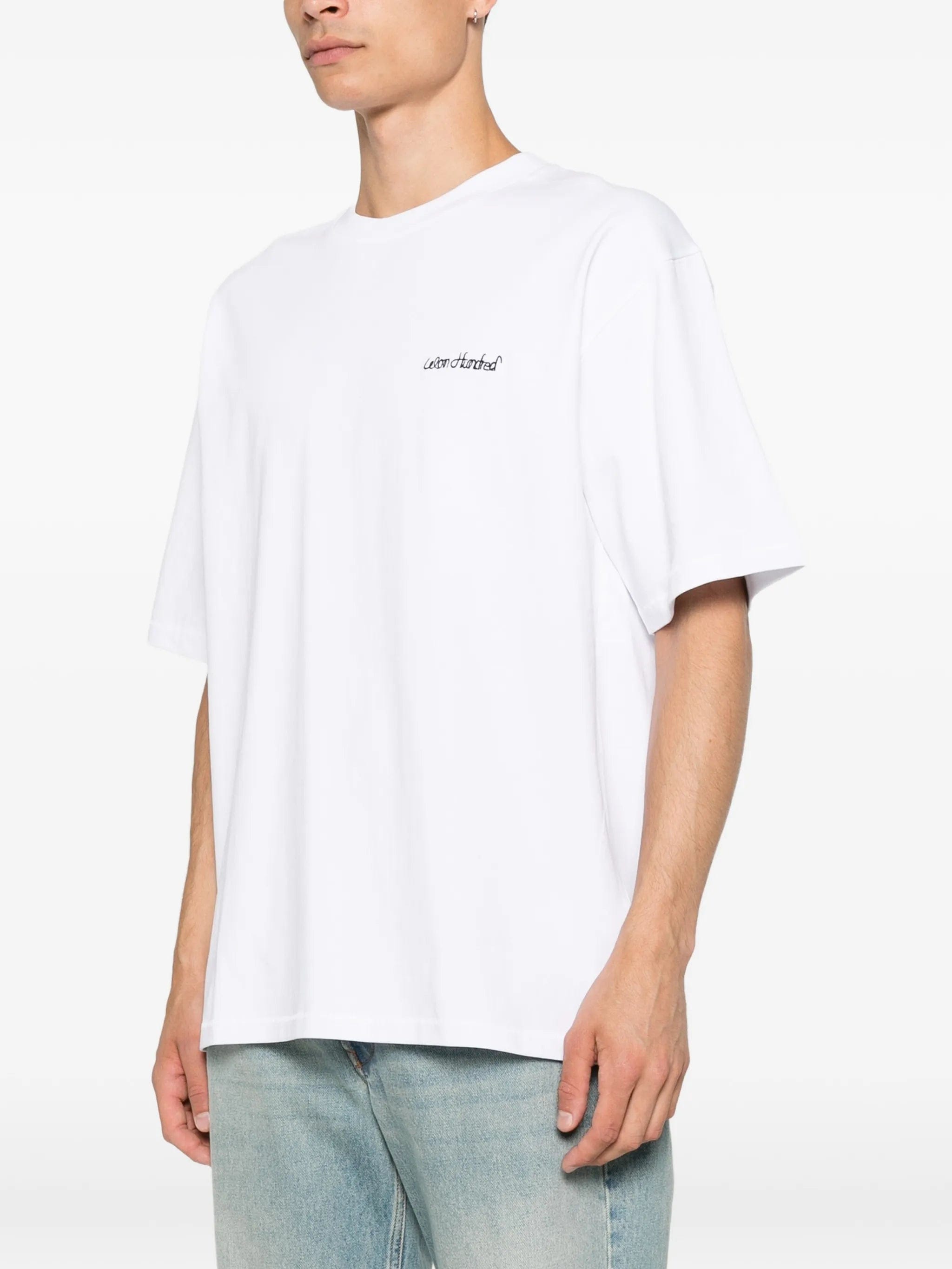 Won Hundred logo - embroidered T - shirt