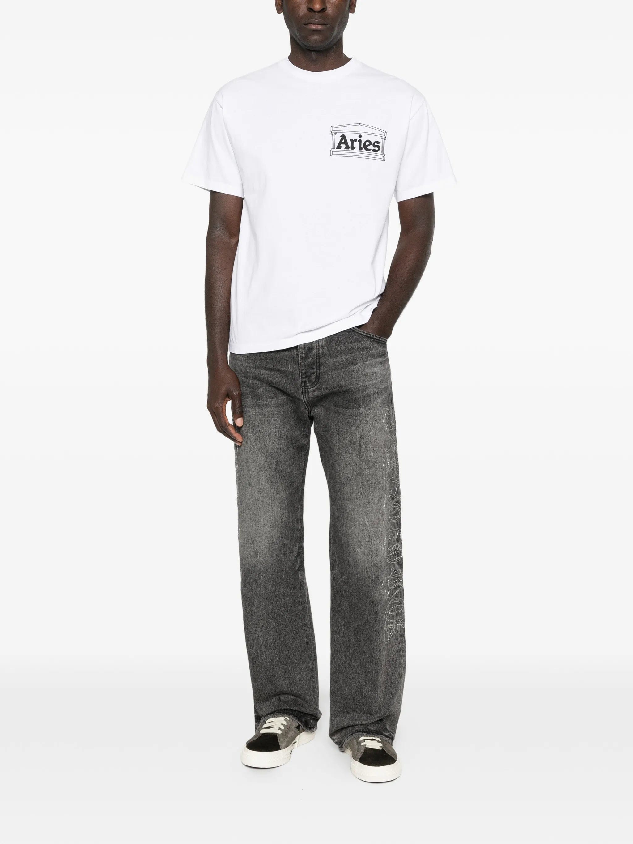 Aries Temple graphic T - shirt