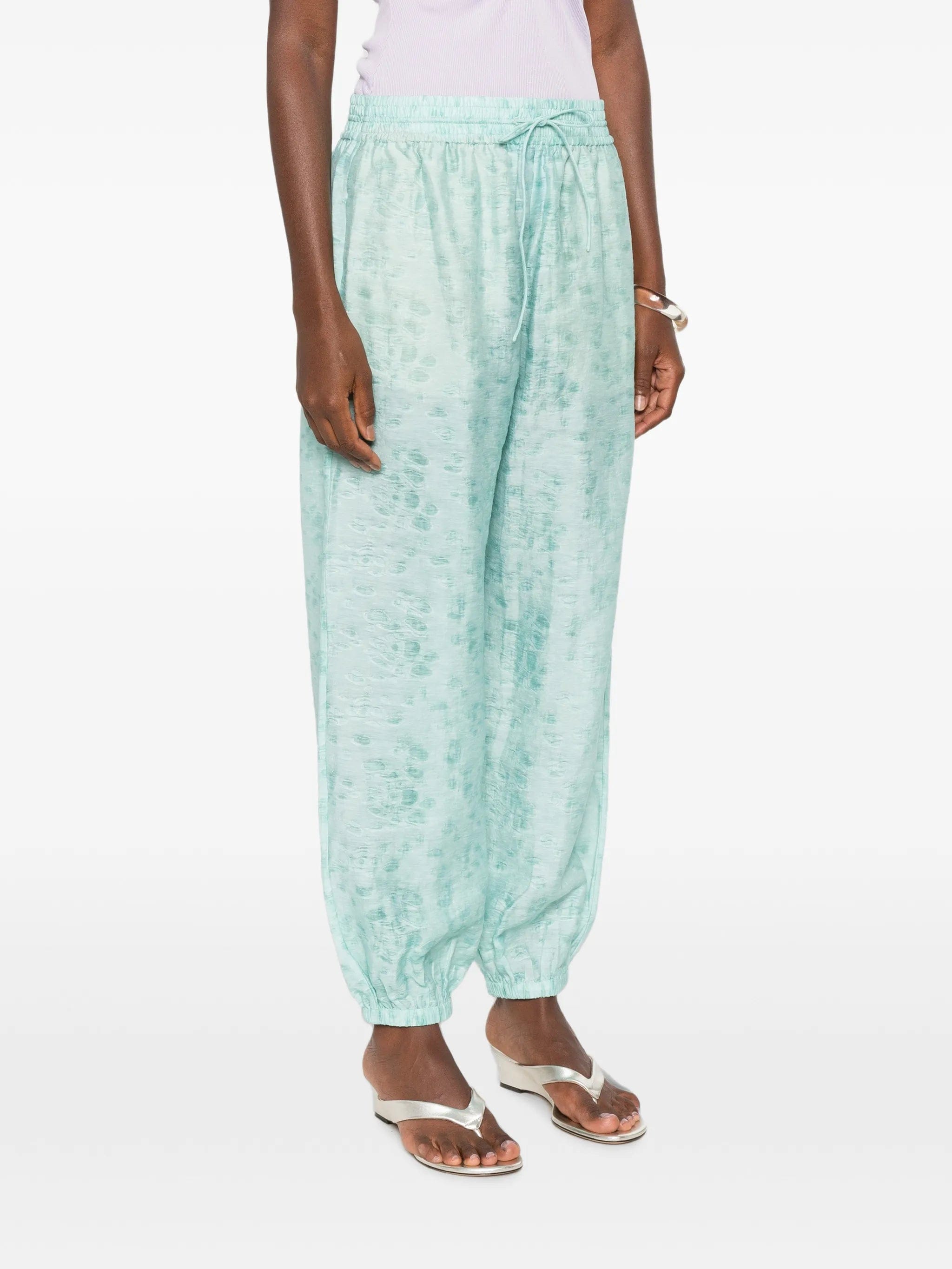 Christopher Esber Light Leak jacquard trousers