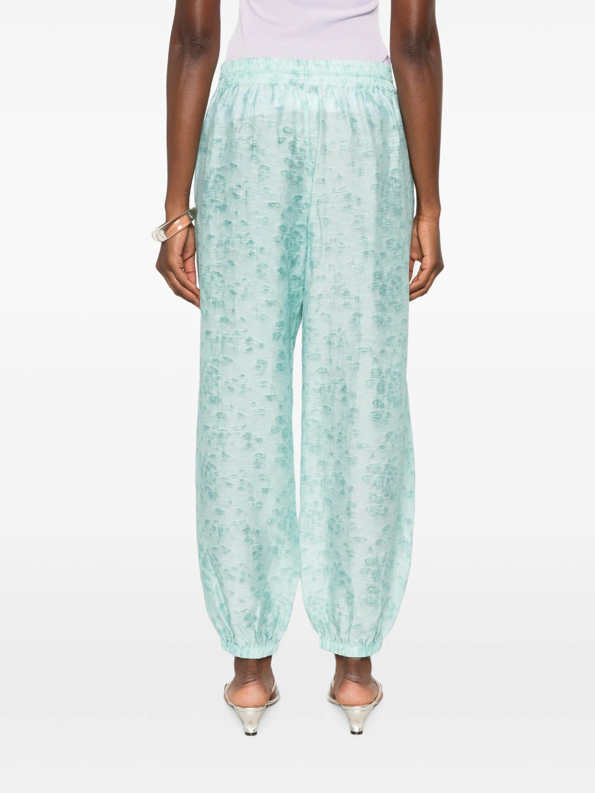 Christopher Esber Light Leak jacquard trousers