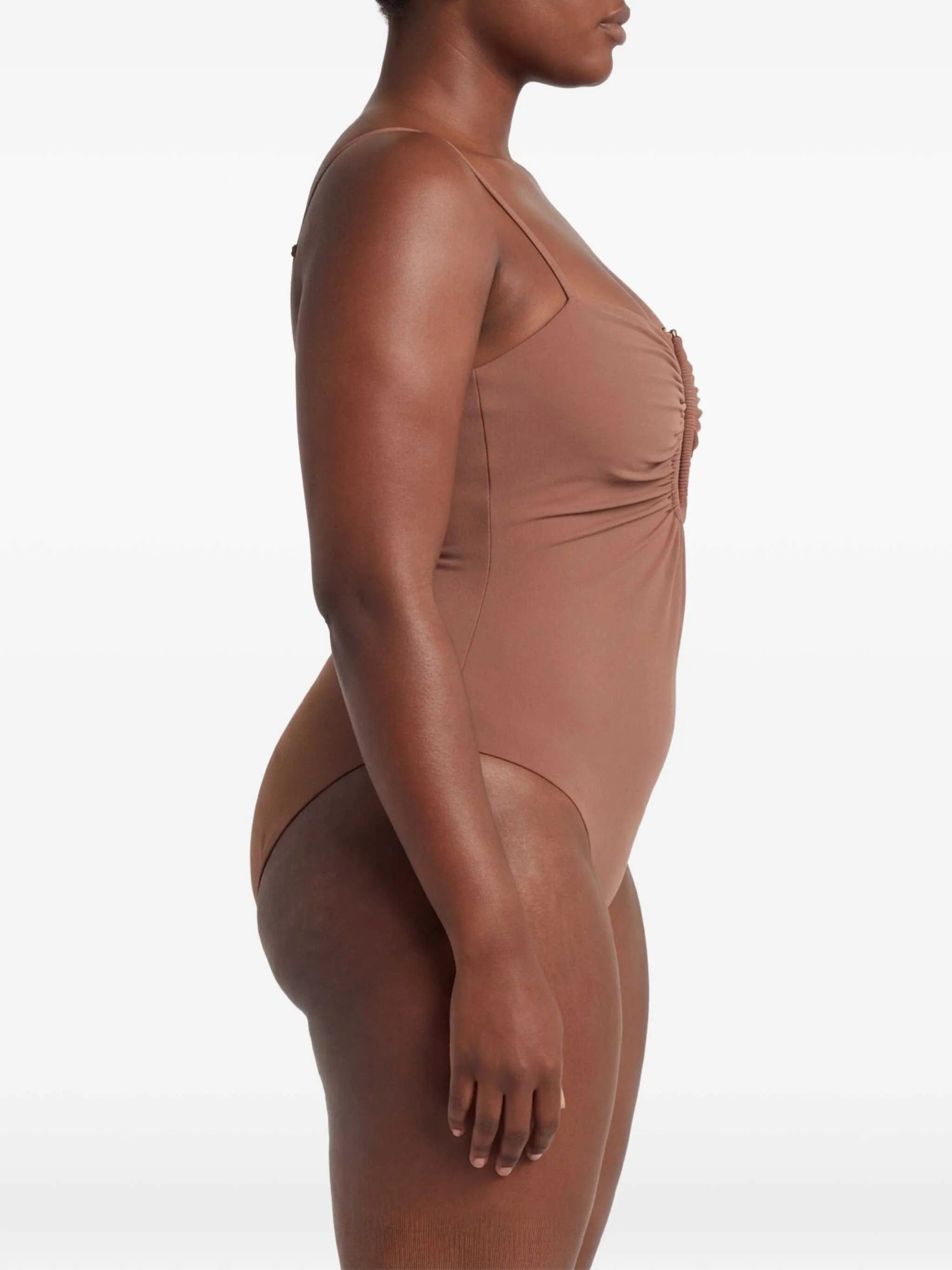 Christopher Esber Arced ruched swimsuit