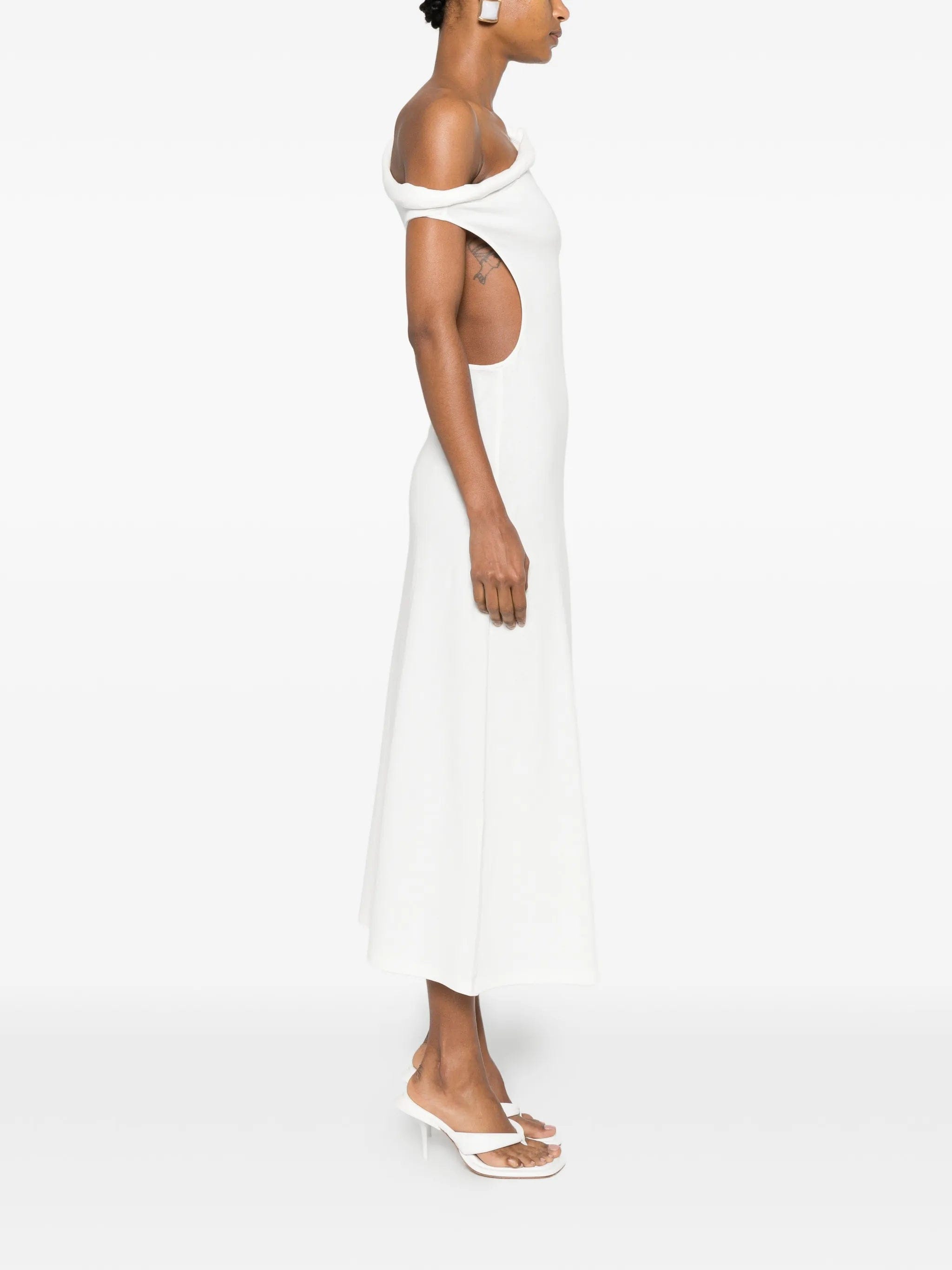 Christopher Esber rolled cut - out dress