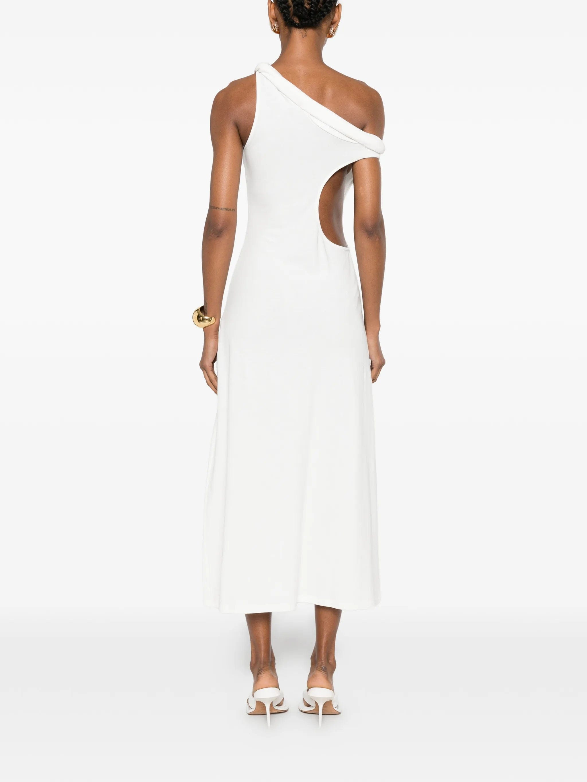 Christopher Esber rolled cut - out dress