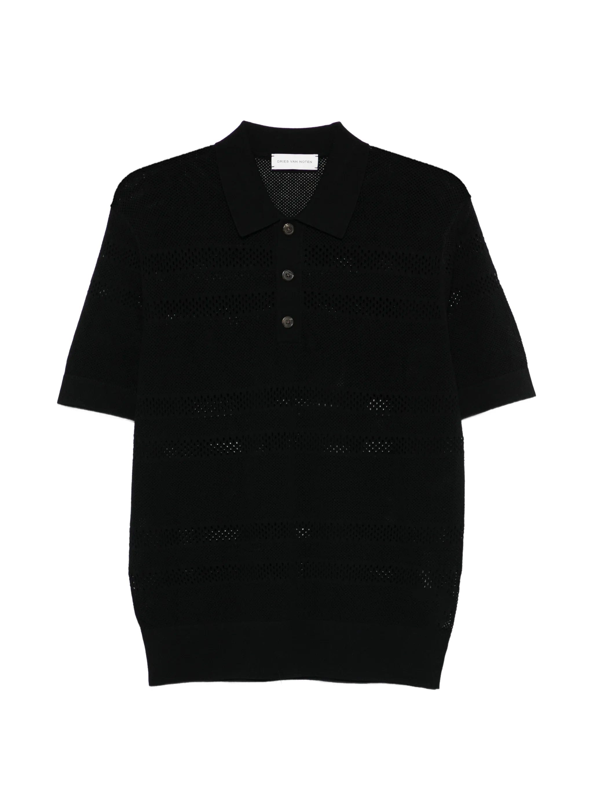 Dries Van Noten button - up polo shirt