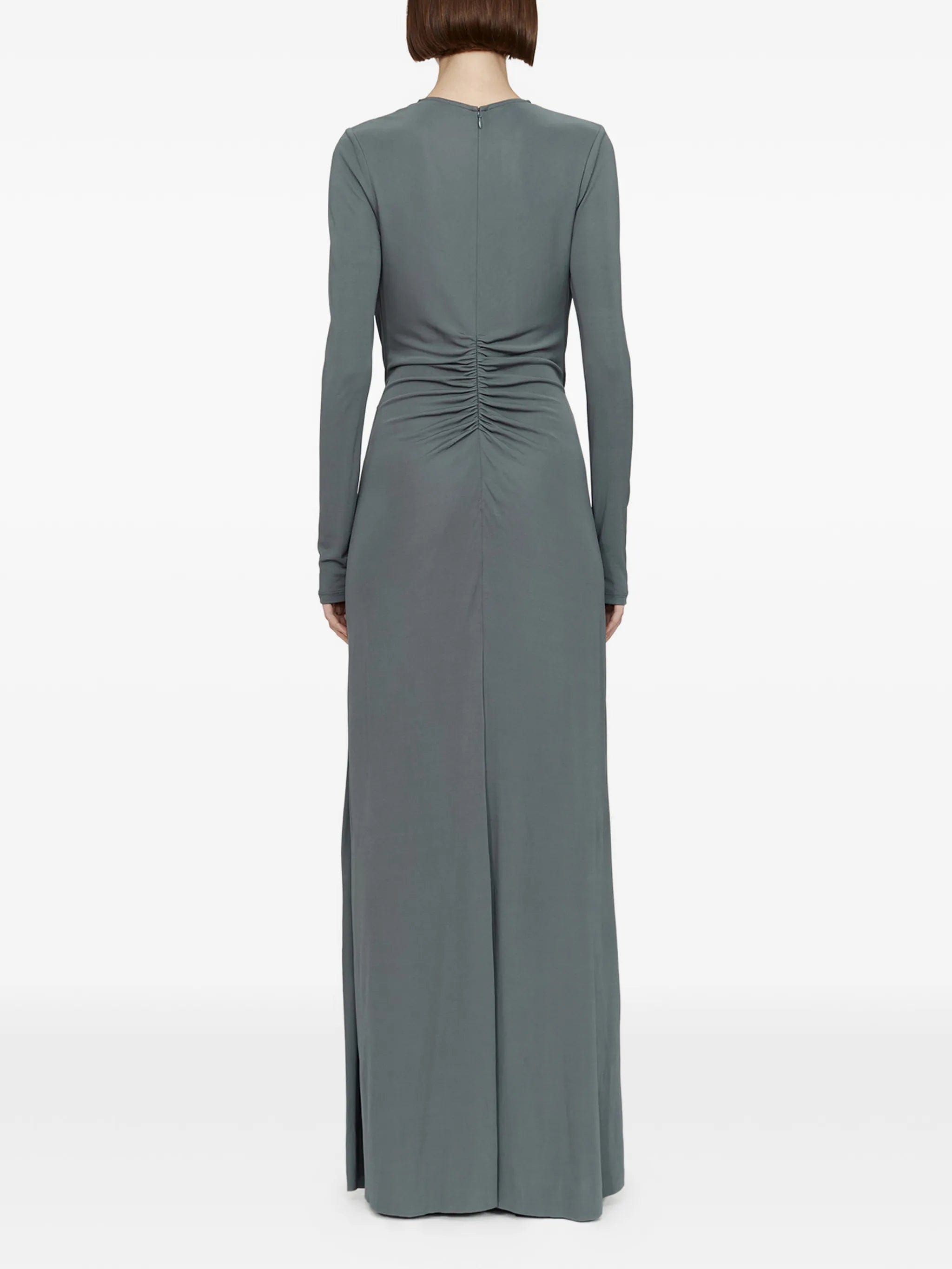 Christopher Esber Orica ruched V - neck maxi dress